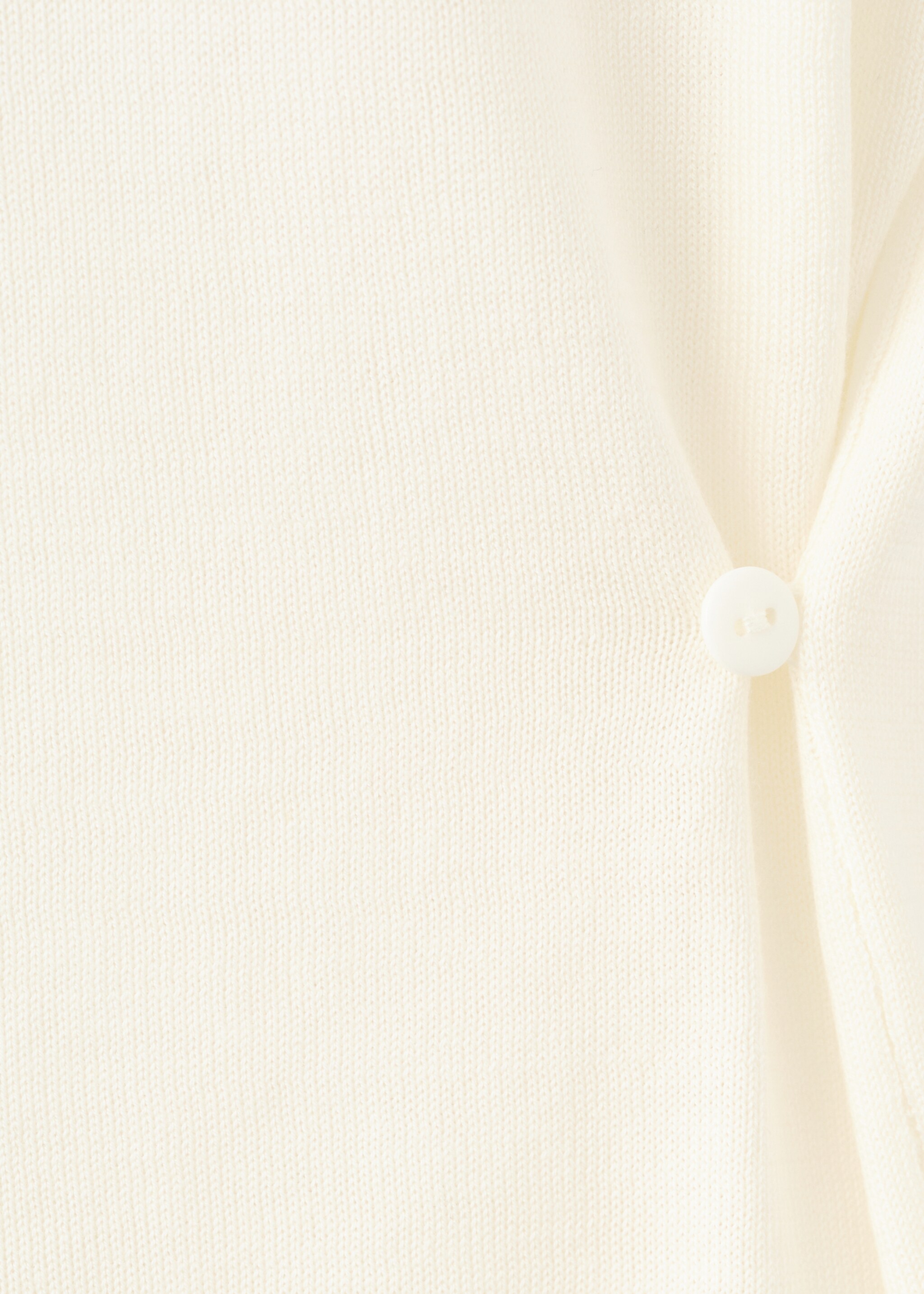 Top maille froncé sur le côté - Détail de l'article 8, Écru. Ref: 27055819-00.
