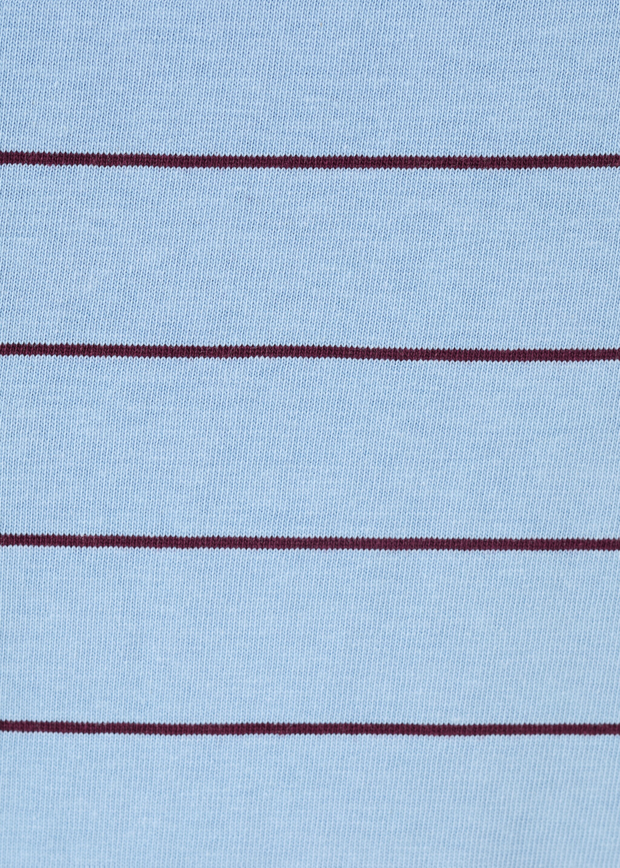 Camiseta algodón rayas - Detalle del artículo 0, Azul. Ref: 27055823-00.