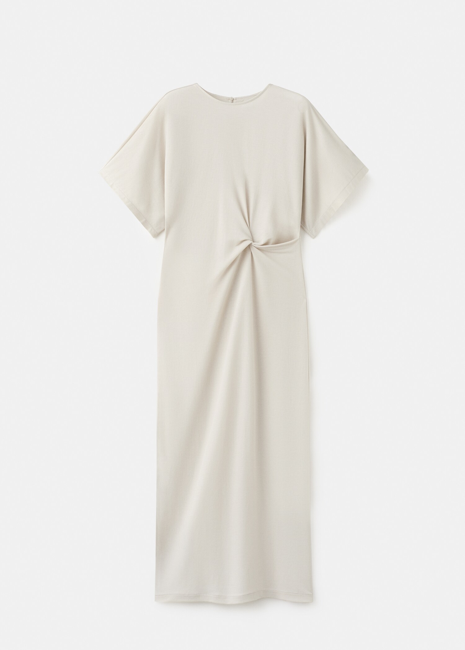 Side gathered details dress - Article without model