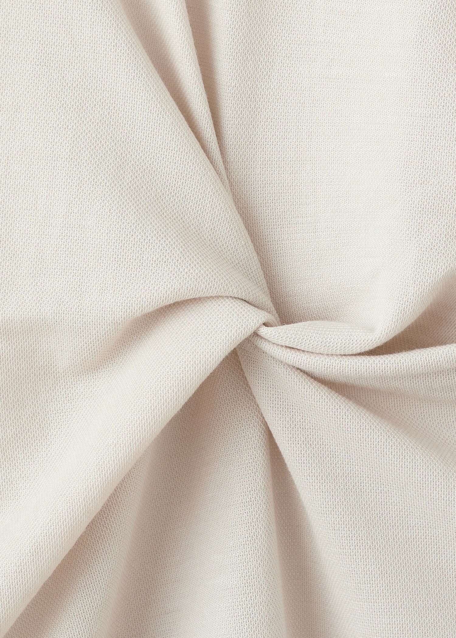 Side gathered details dress - Details of the article 0