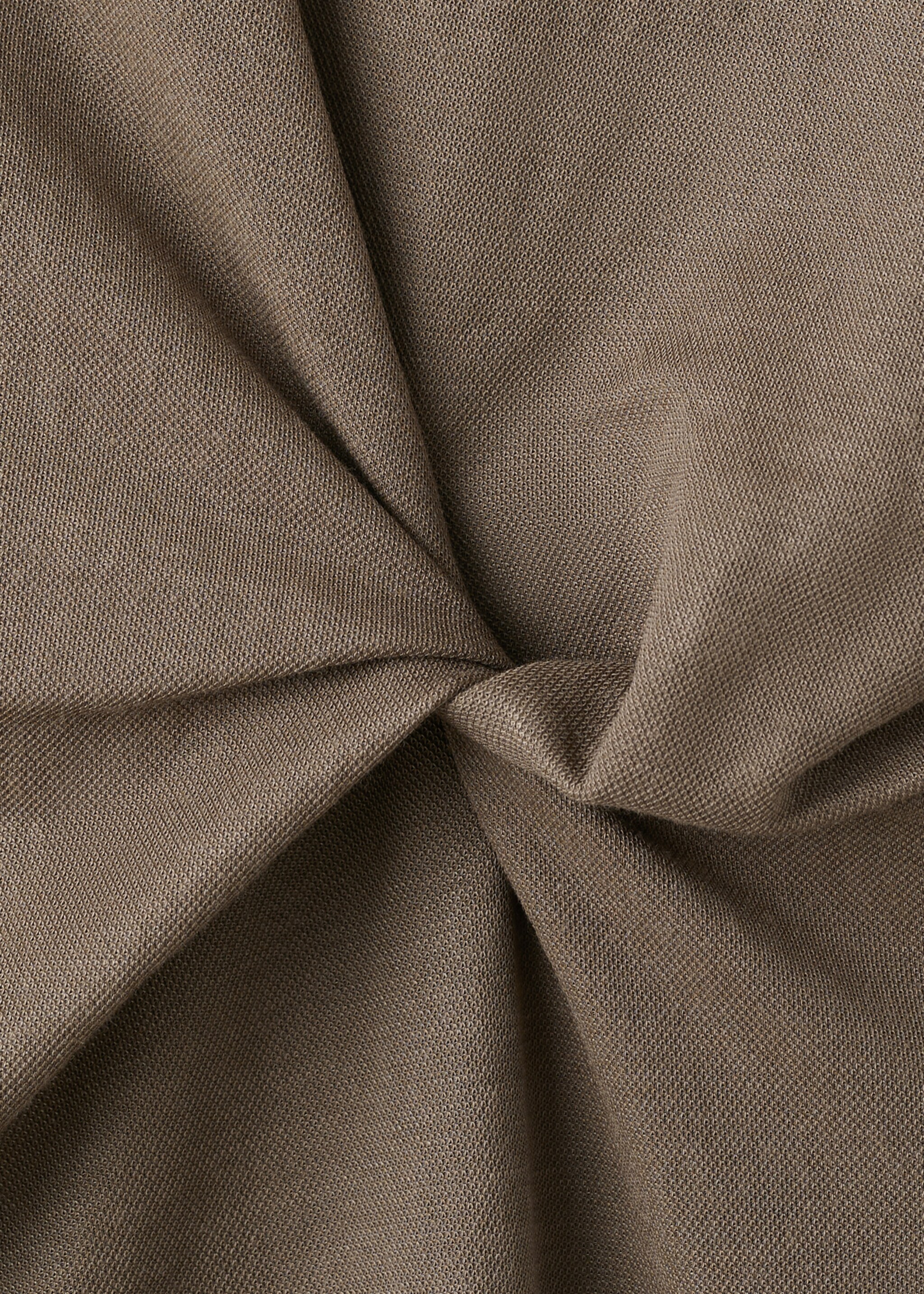 Robe détails froncés sur les côtés - Détail de l'article 0, Marron clair/pastel. Ref: 27055827-00.