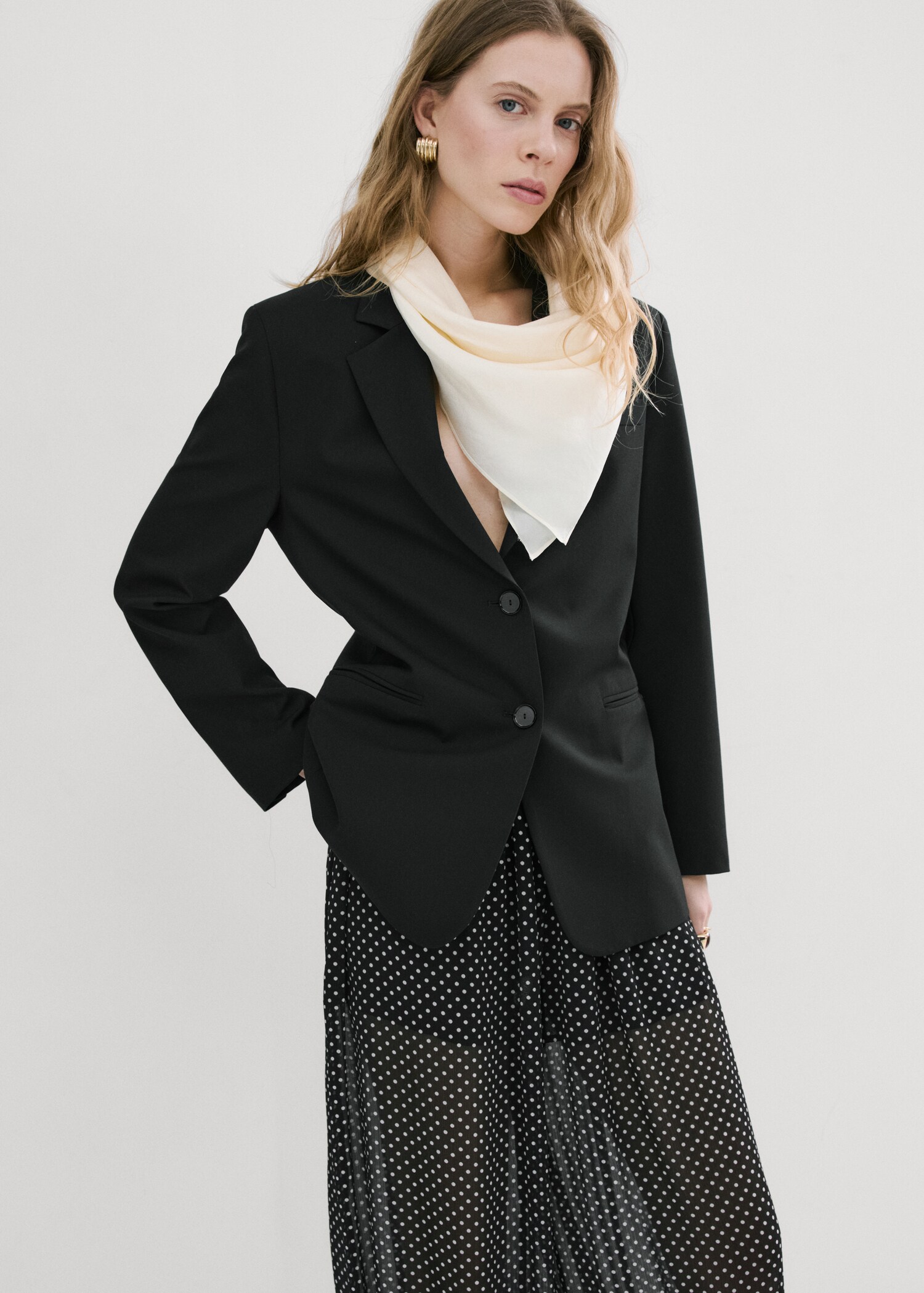 Polka dot balloon pants - Details of the article 1