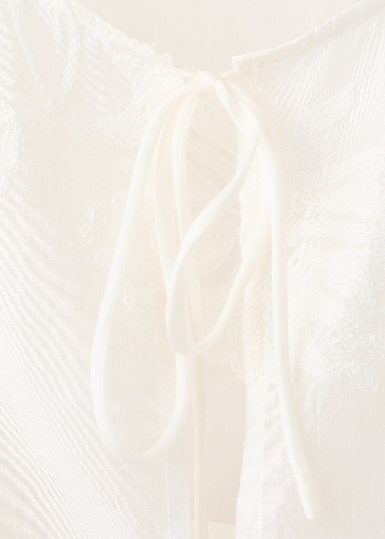 Floral embroidered lyocell blouse - Details of the article 8