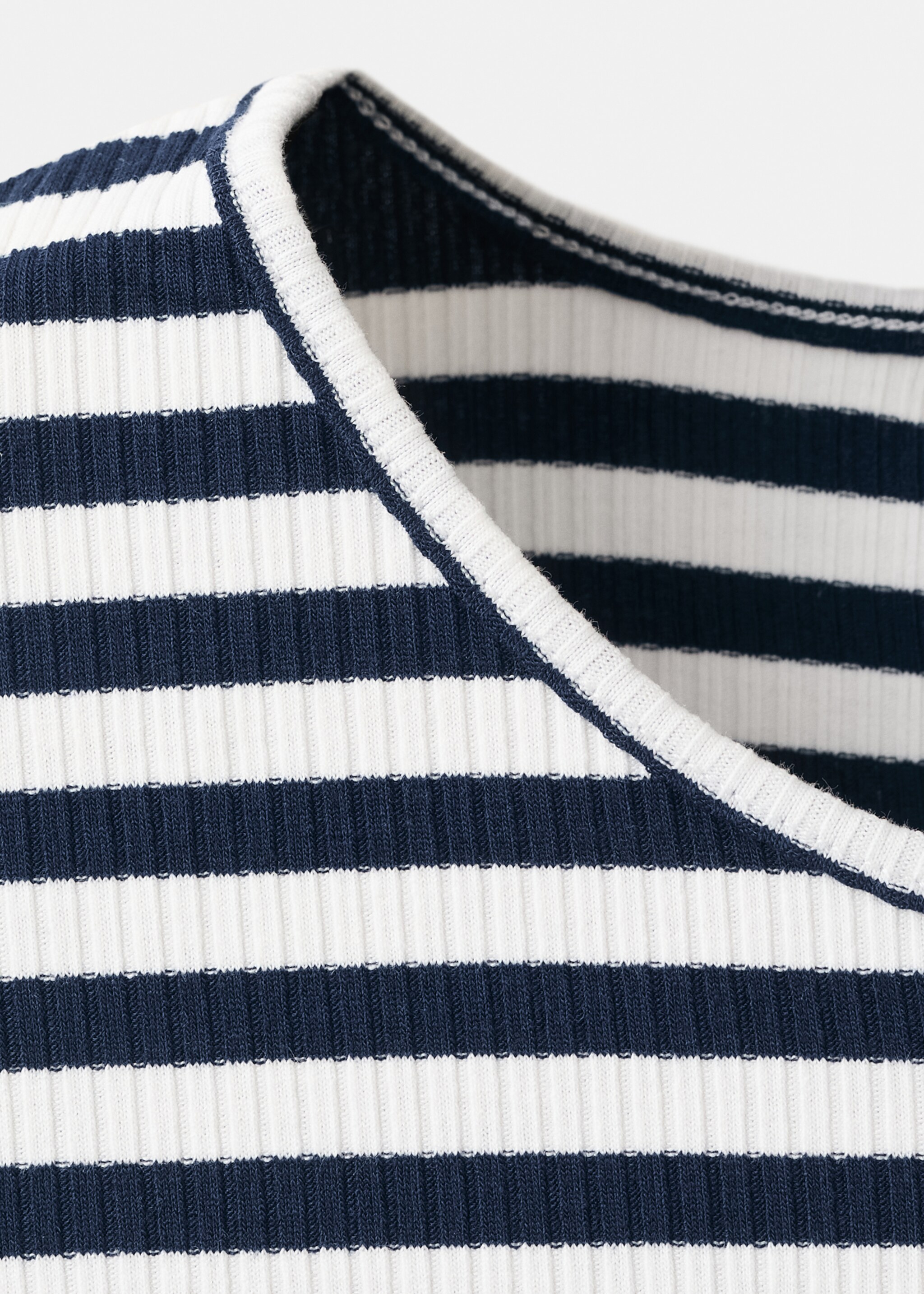 Camiseta manga corta rayas - Detalle del artículo 8, Azul marino. Ref: 27055836-00.