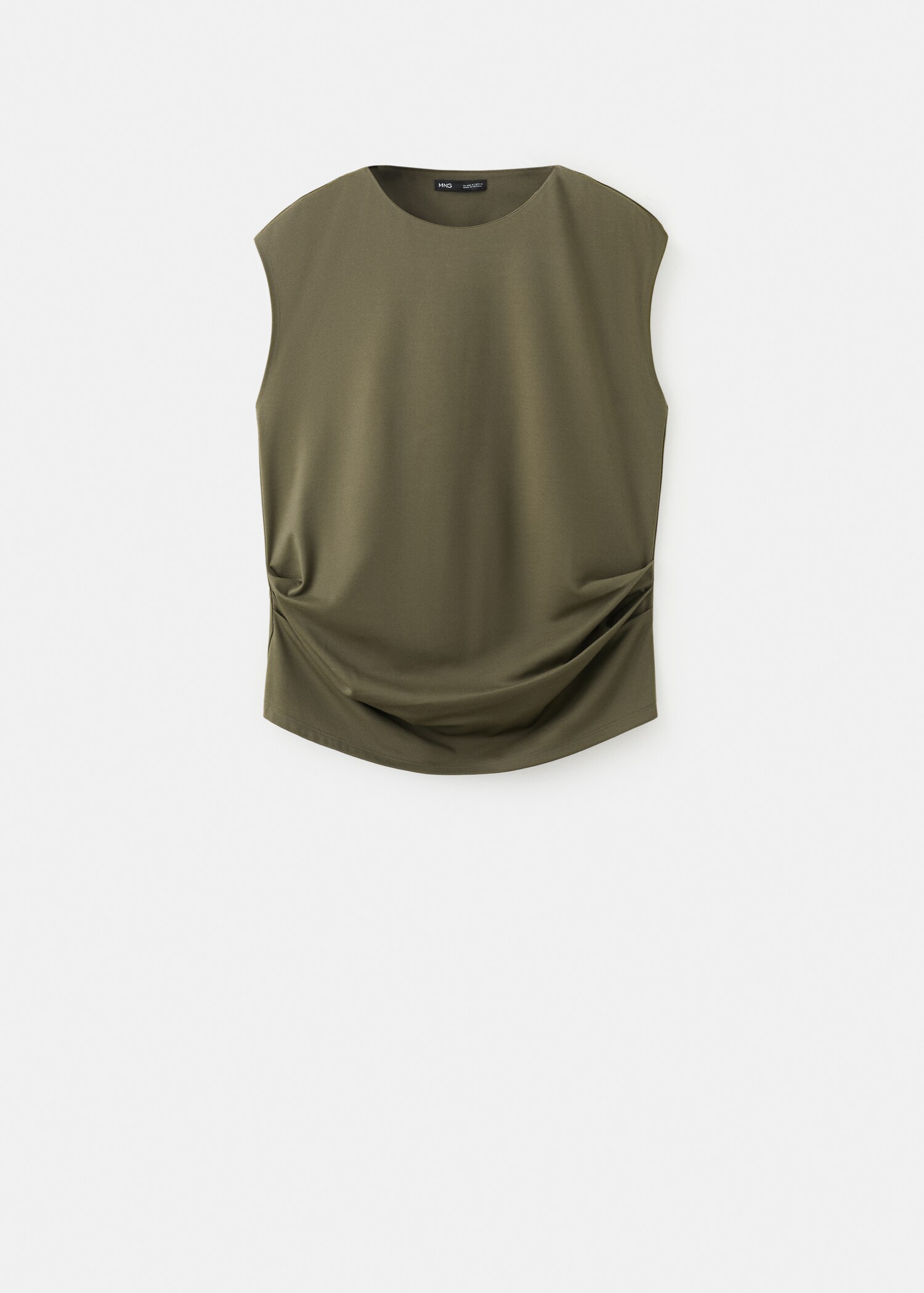 Ruched maternity T-shirt - Article without model