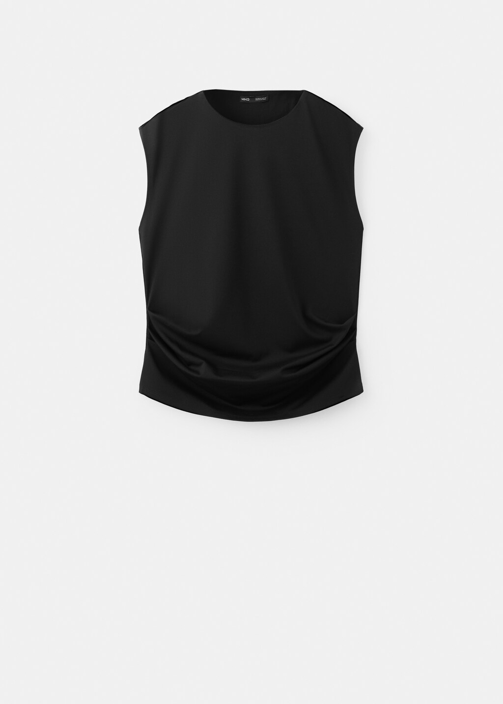 Ruched maternity T-shirt - image 2