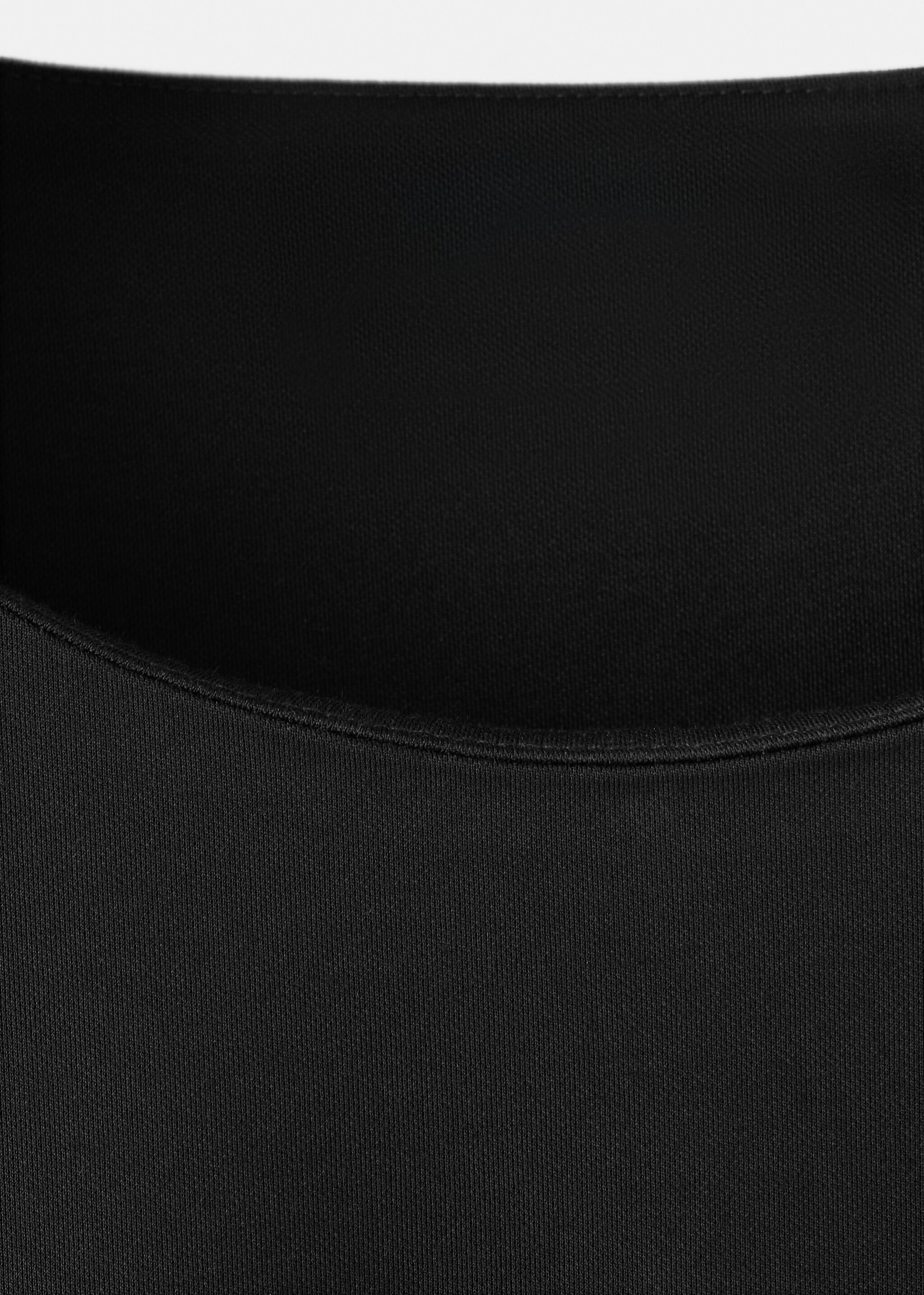 Ruched maternity T-shirt - Details of the article 0, Black. Ref: 27055837-00.