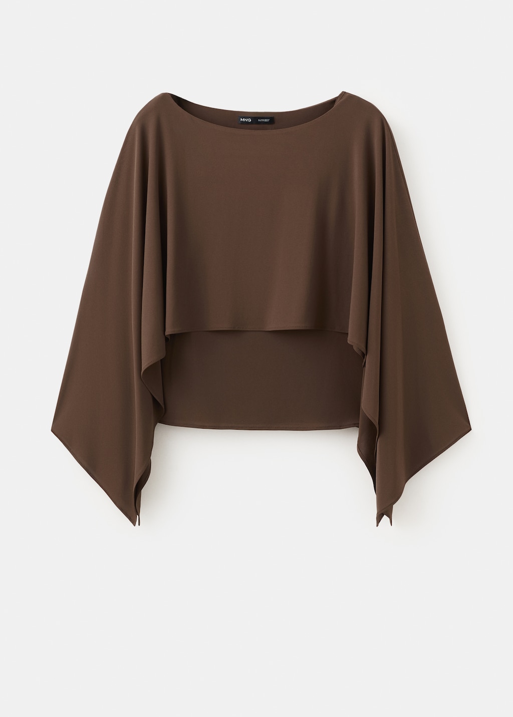 Three-quarter-sleeve blouse - image 2