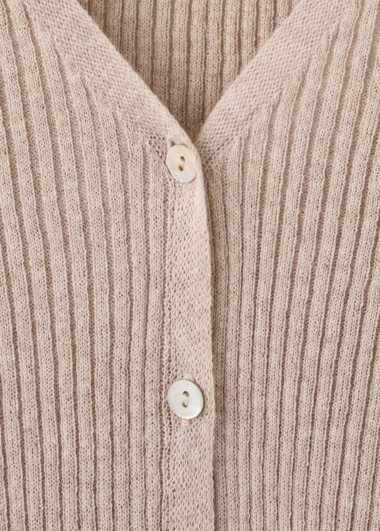 Ruffle  knit cardigan - Details of the article 8
