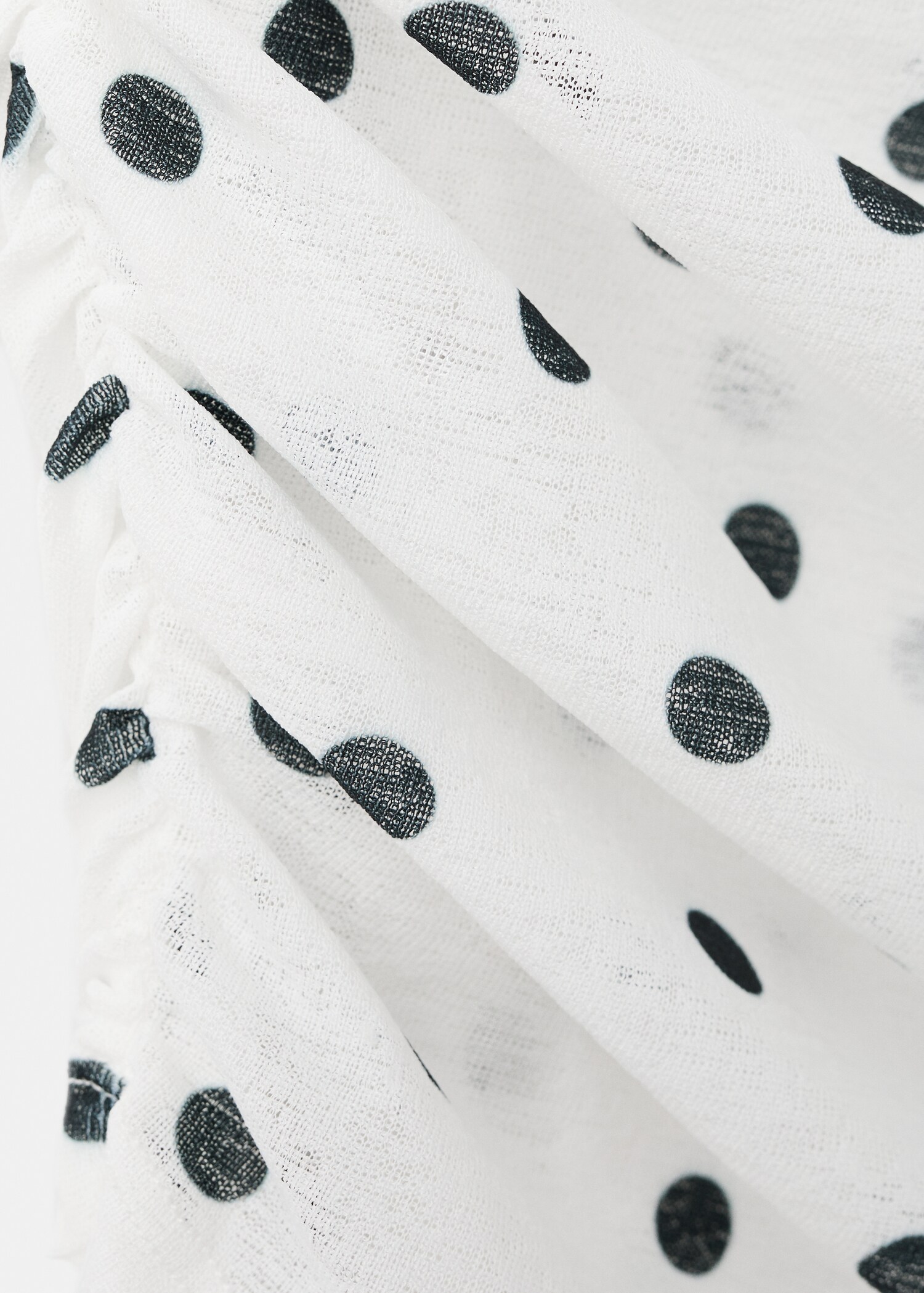 Polka dot bandeau dress - Details of the article 0