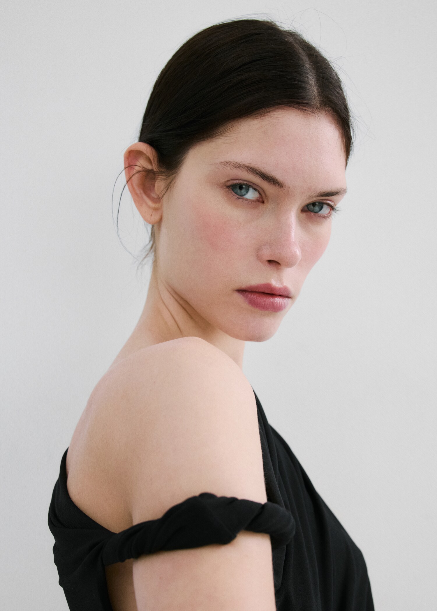 Vestido asimétrico abertura lateral - Detalle del artículo 1