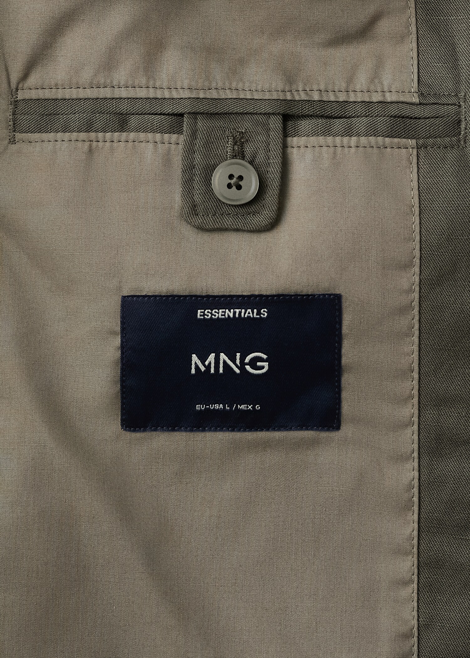 Gathered back lyocell jacket - Details of the article 0