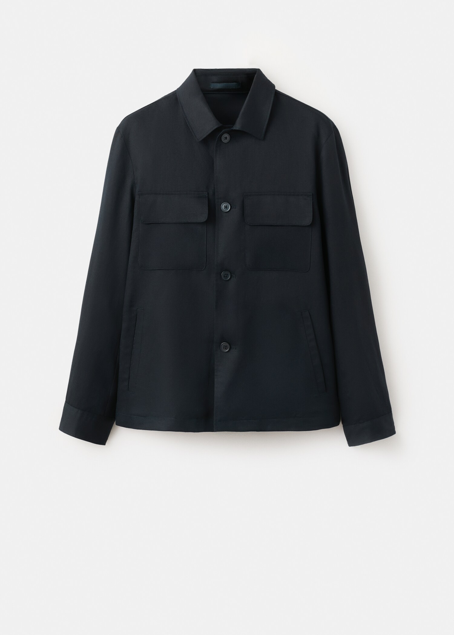 Chaqueta lyocell fruncido espalda - Artículo sin modelo