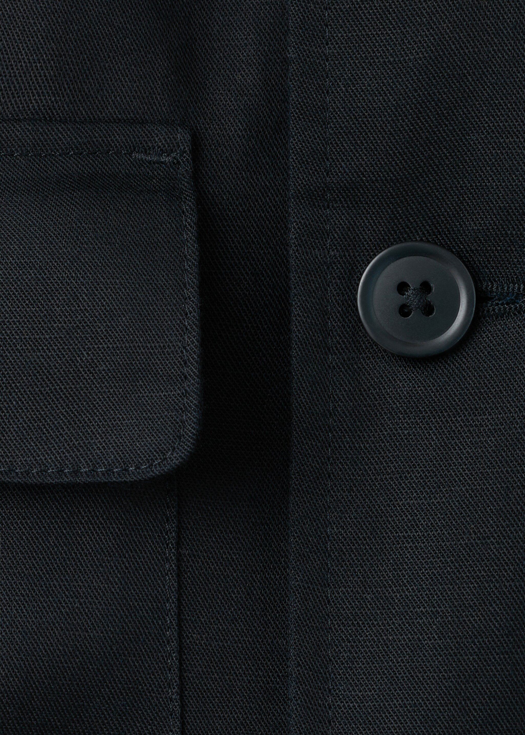 Chaqueta lyocell fruncido espalda - Detalle del artículo 0, Azul marino. Ref: 27055929-00.