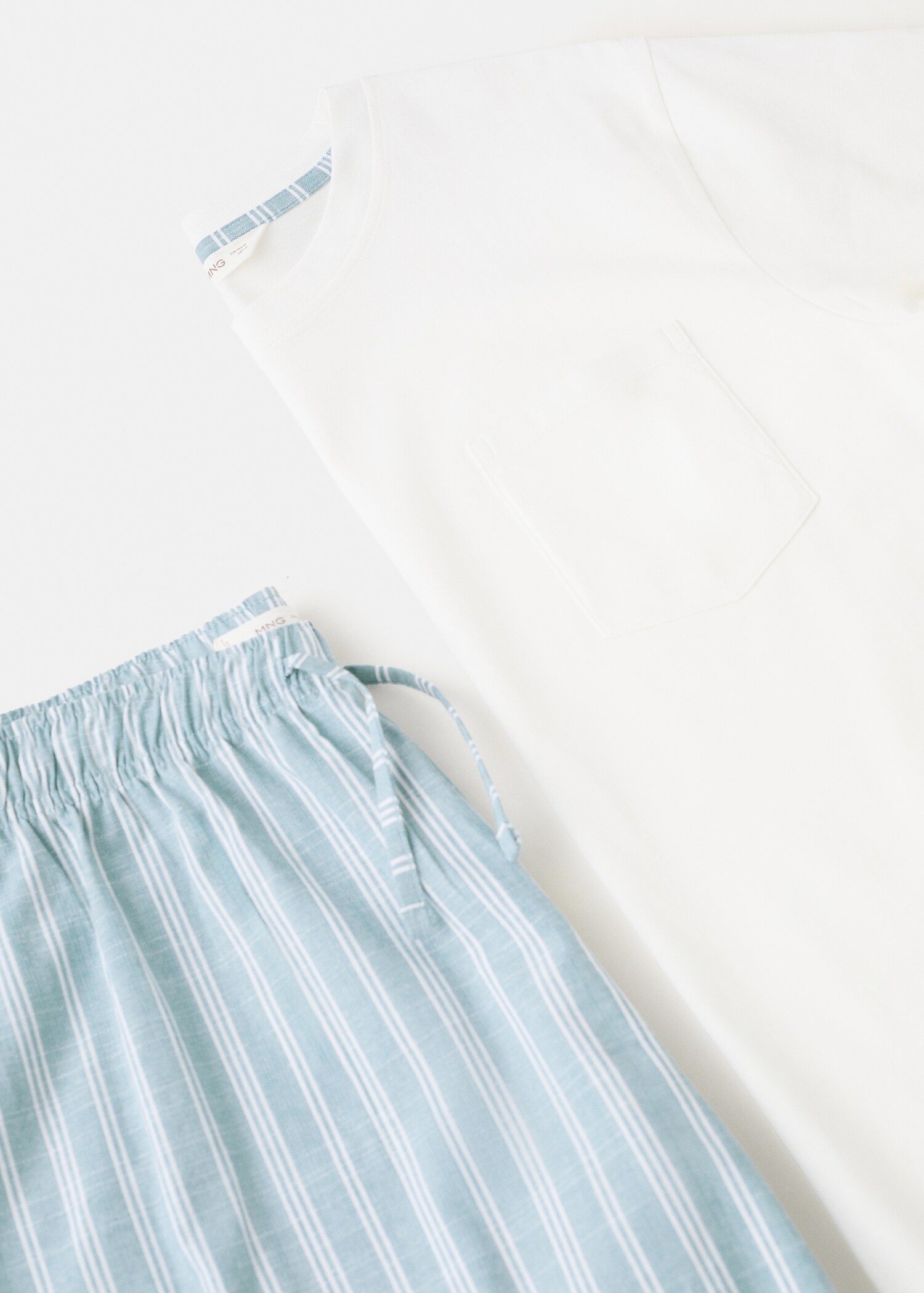 Pijama corto algodón rayas - Detalle del artículo 8