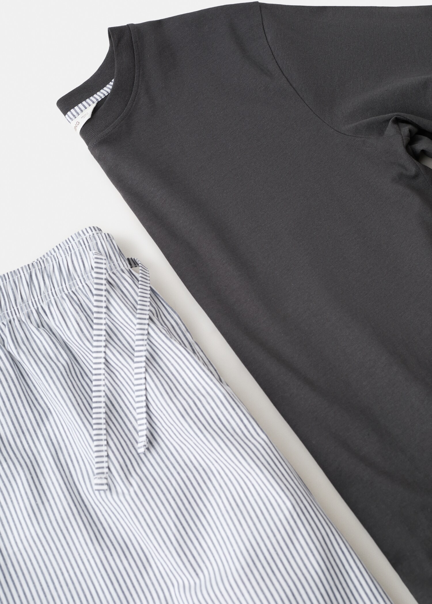 Pijama corto algodón rayas - Detalle del artículo 8