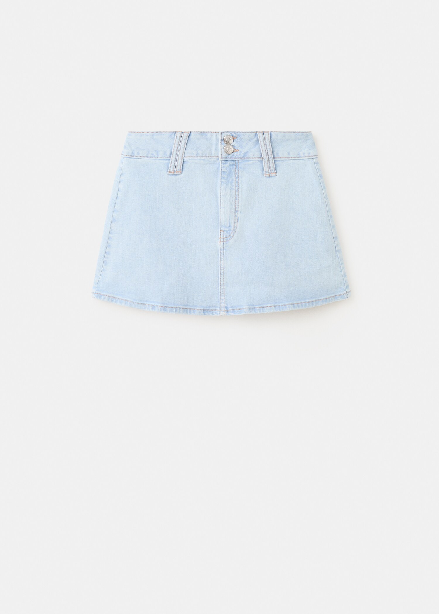 Denim short skirt - Article without model