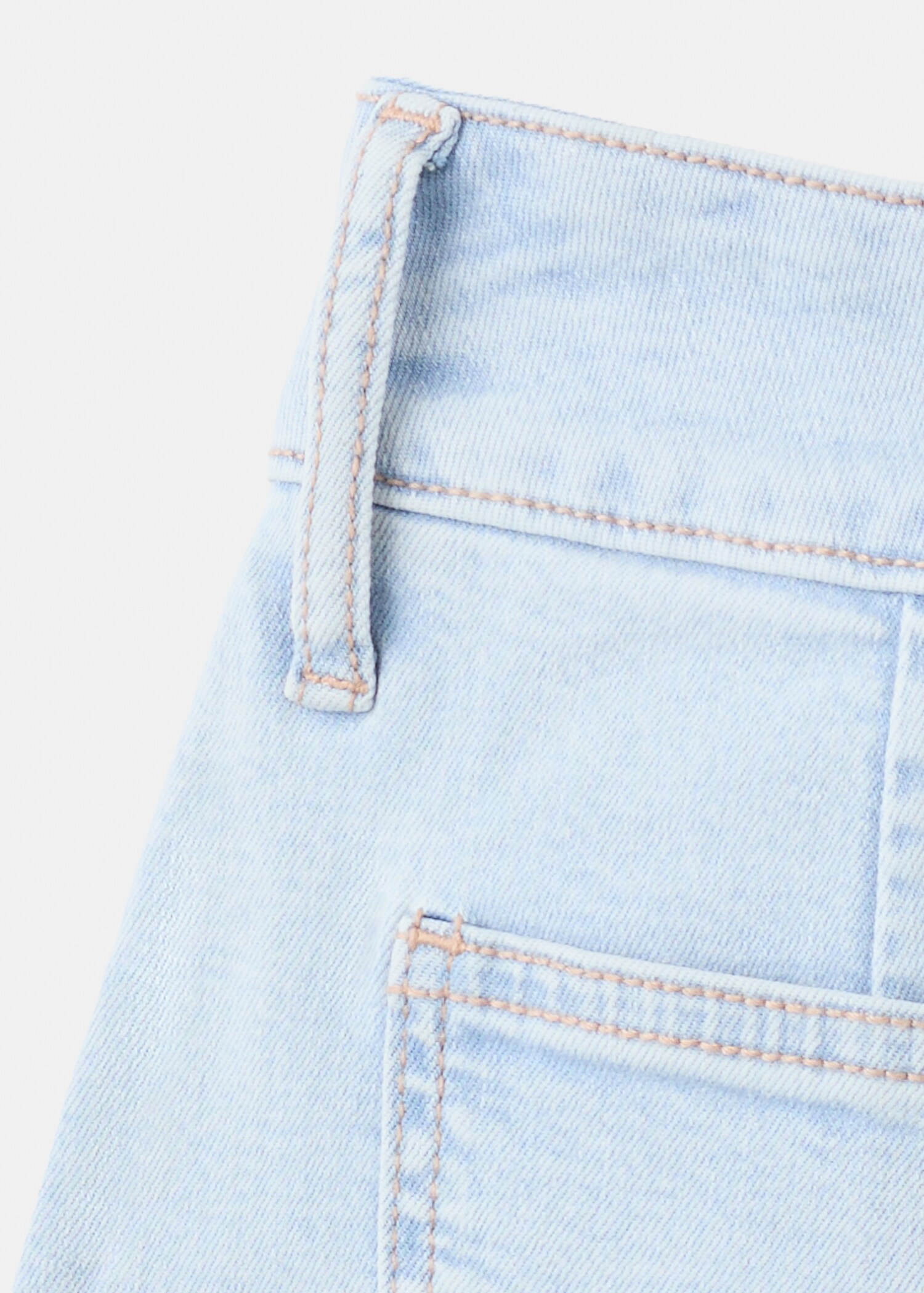 Denim short skirt - Details of the article 0