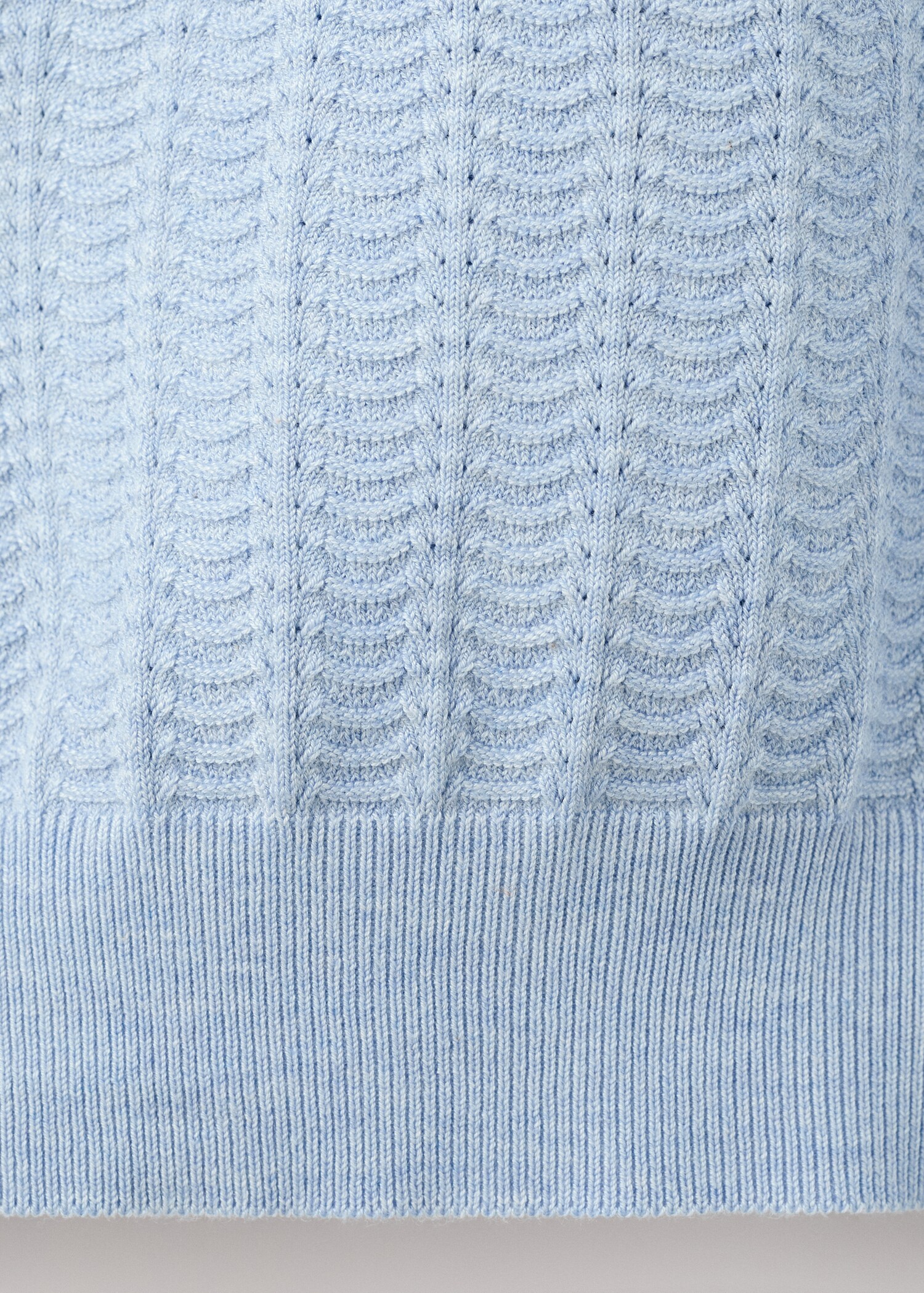 Πόλο λεπτή πλέξη ανάγλυφο - Λεπτομέρεια του προϊόντος 0