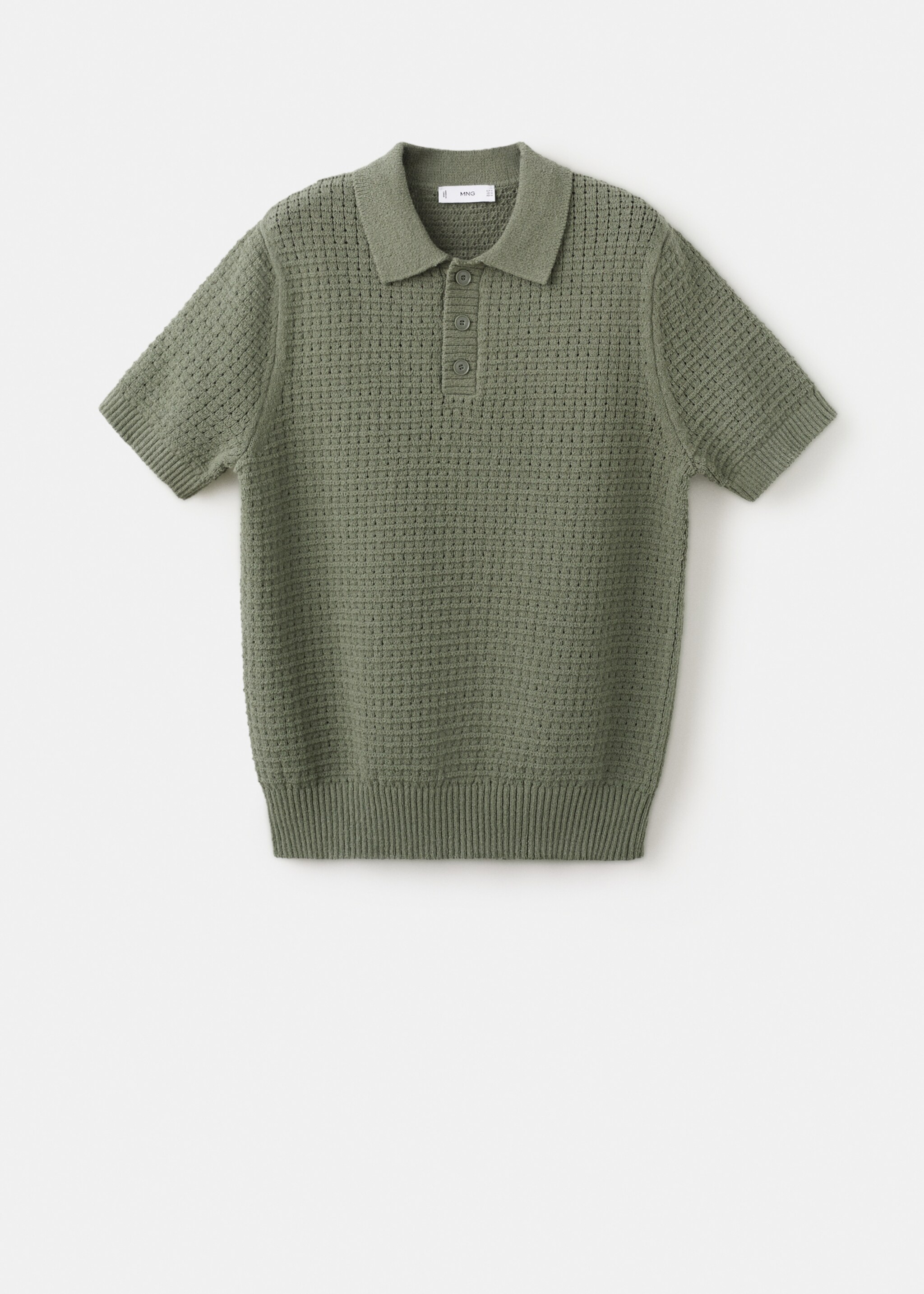 قميص بولو .-- samos - منتج دون نموذج, أخضر زرعي. Ref: 27055940-00.