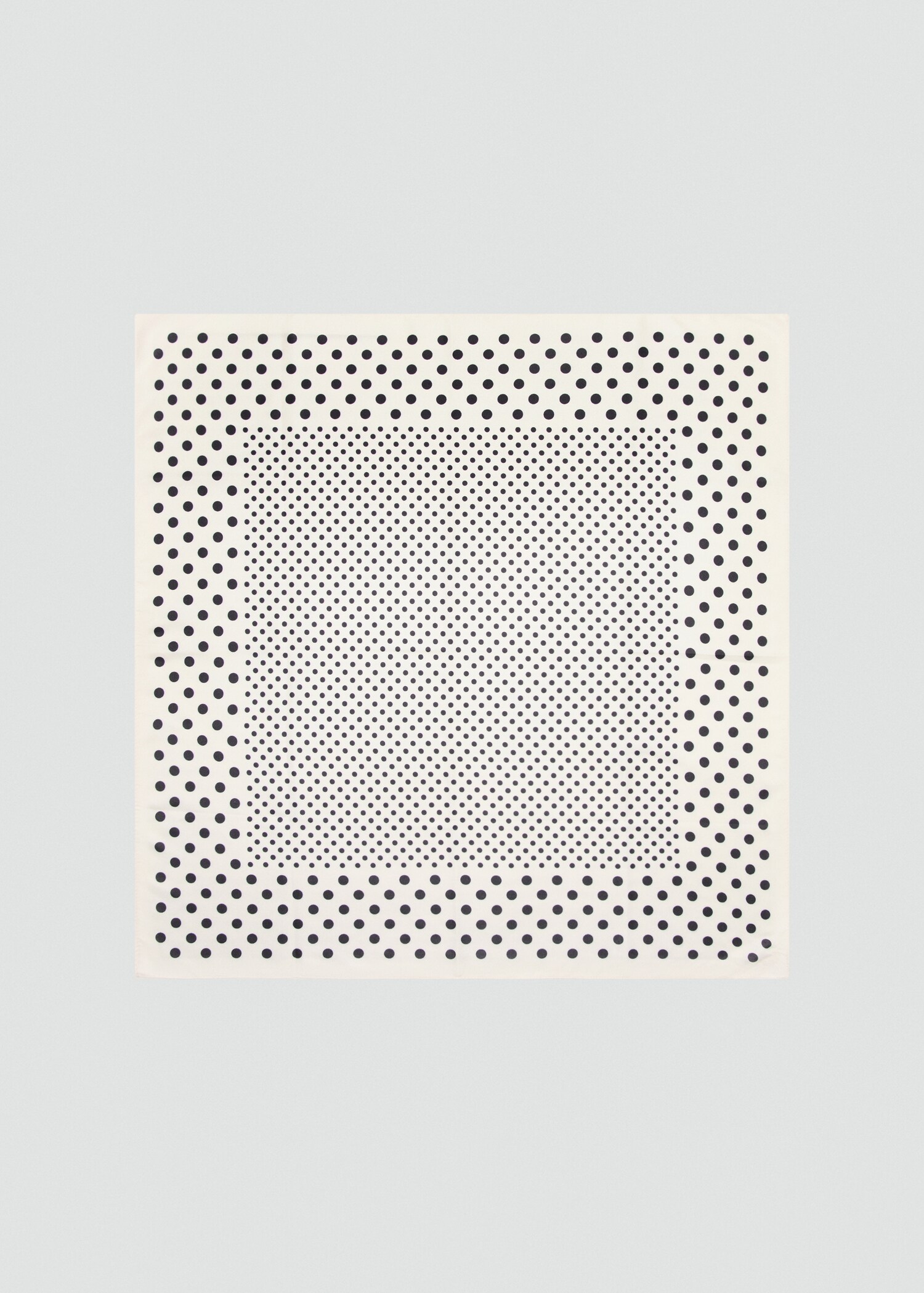 Mouchoir satiné à pois - Article sans modèle