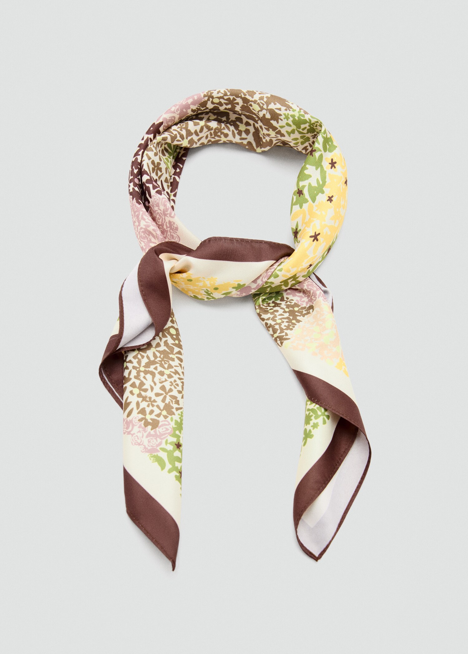 Foulard à fleurs - Détail de l'article 1