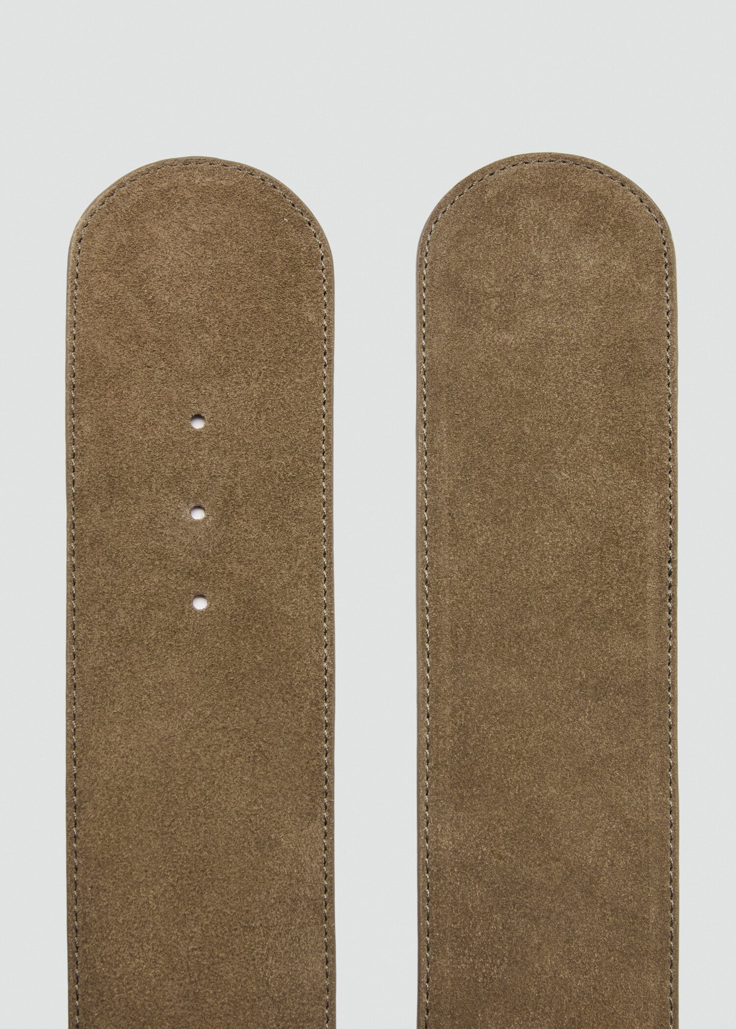 Ремень кожа и спилок - Деталь изделия 1