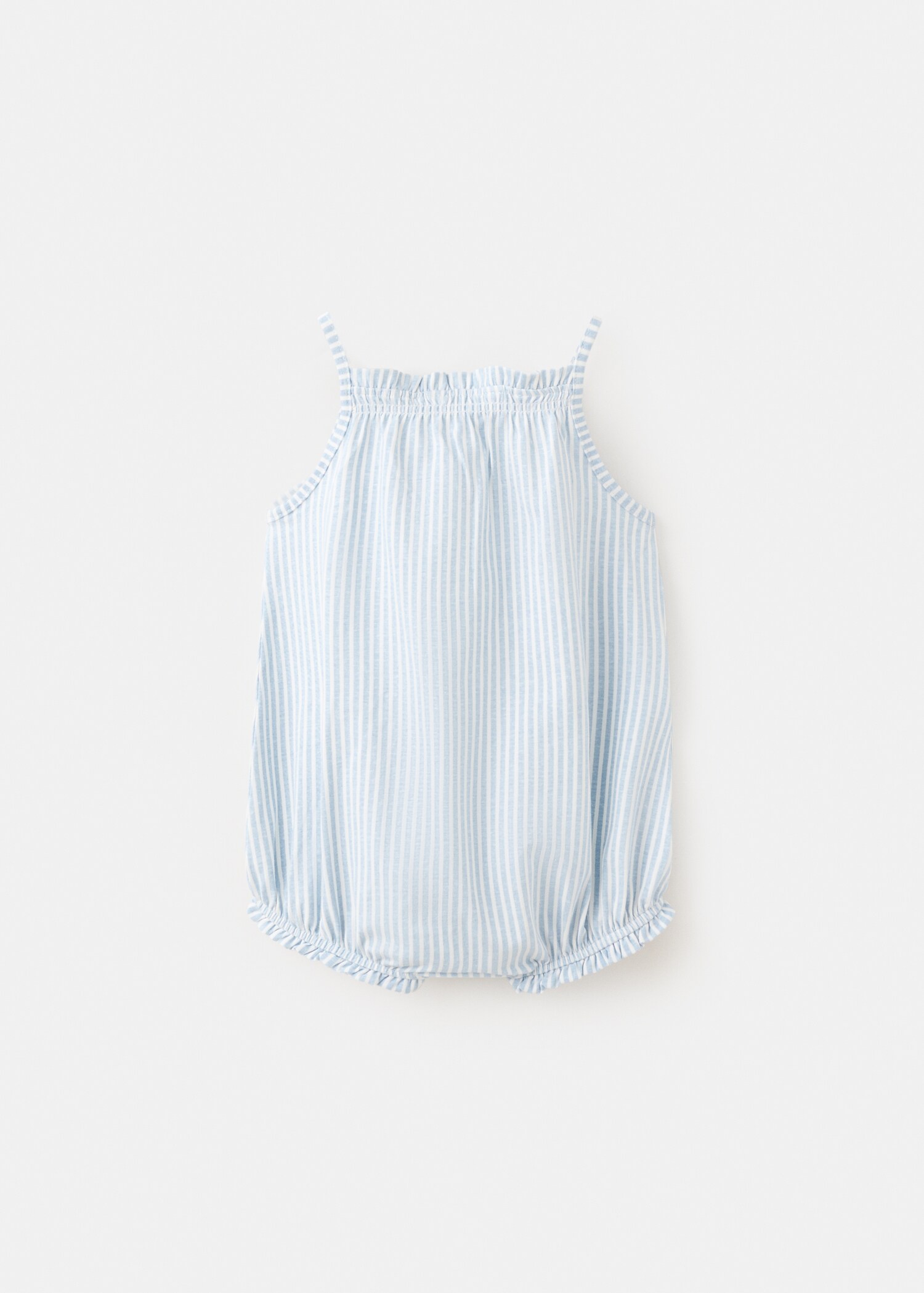 Full pyjama set with bicolour stripes - Reverse of the article