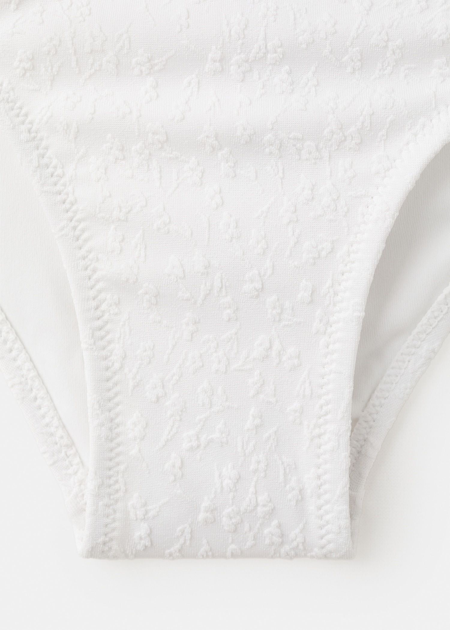 Ruffled floral-embossed bikini - Kids | MANGO USA