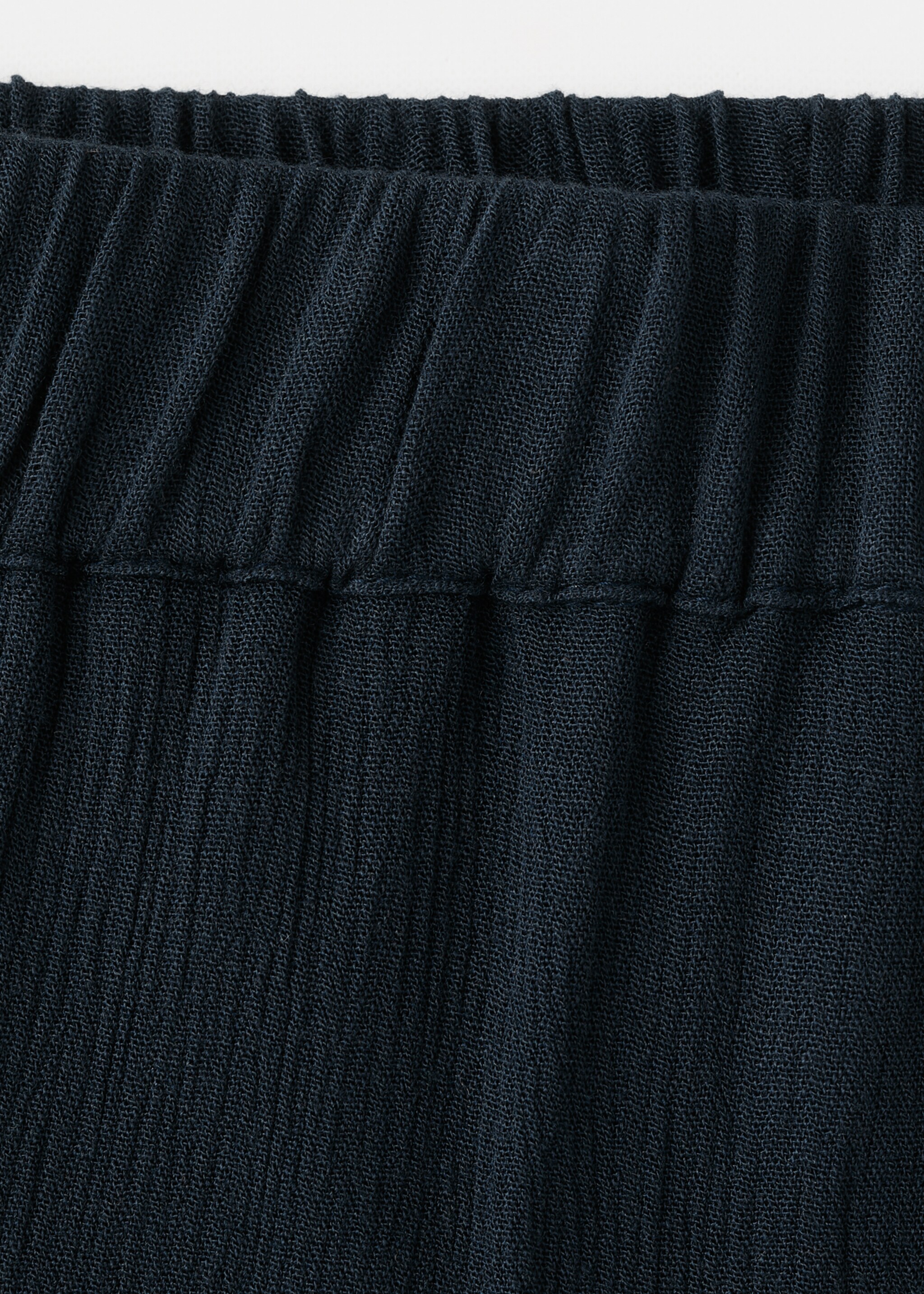 Flowing panel skirt - Details of the article 8, Navy. Ref: 27055958-00.