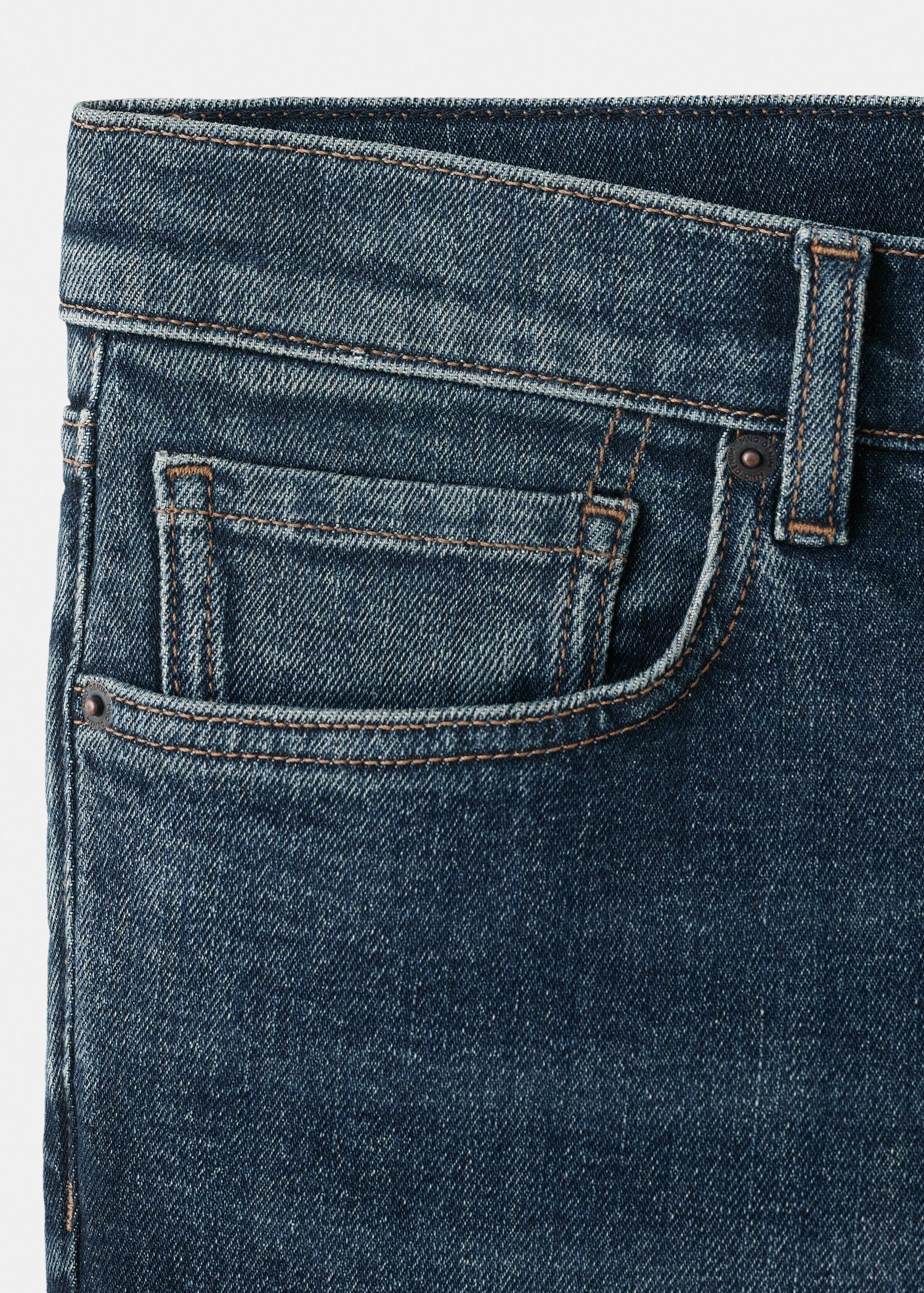 Bermuda en jean slim fit - Détail de l'article 0