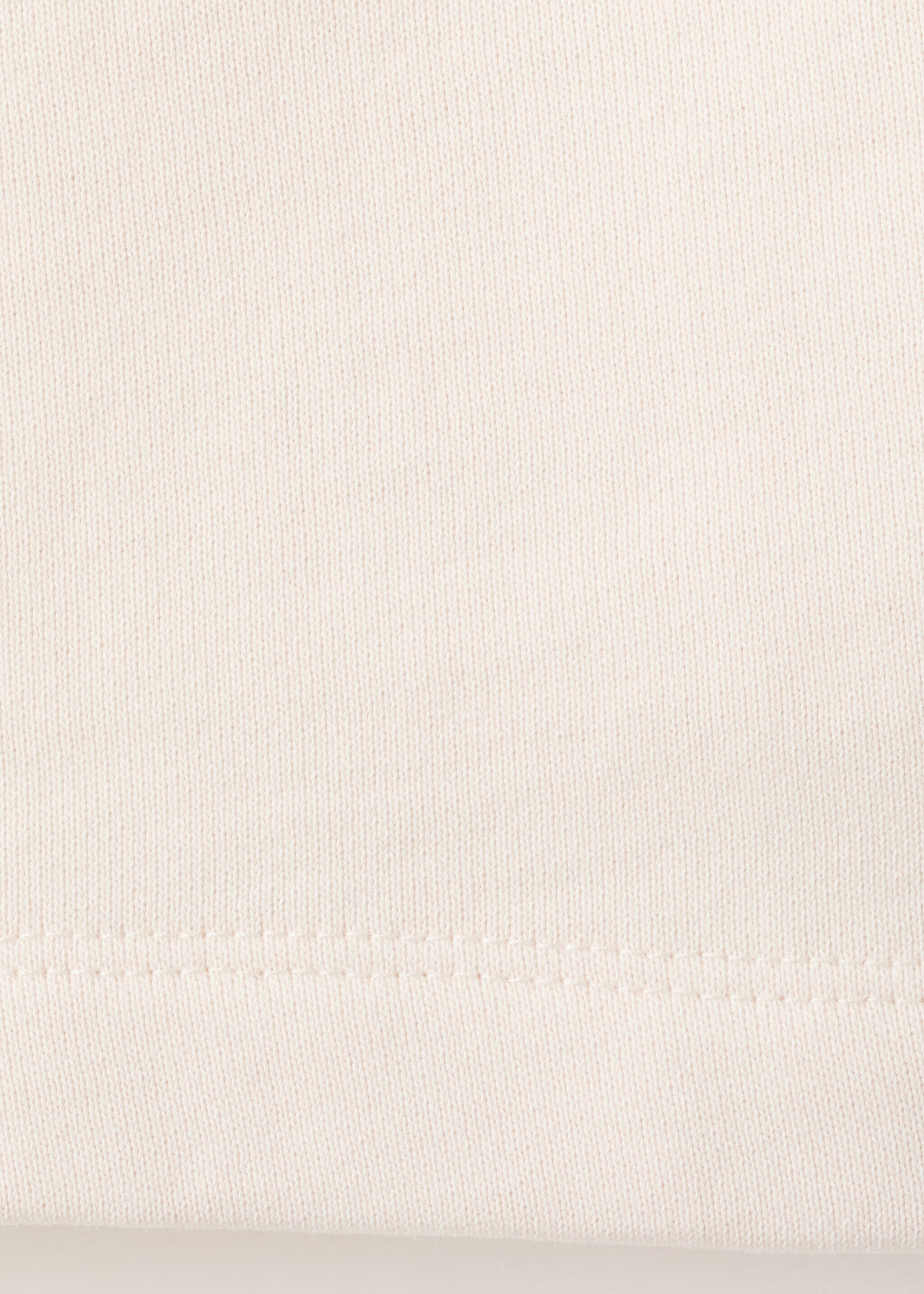 Bermuda jogger 100 % coton - Détail de l'article 0, Écru. Ref: 27055964-00.