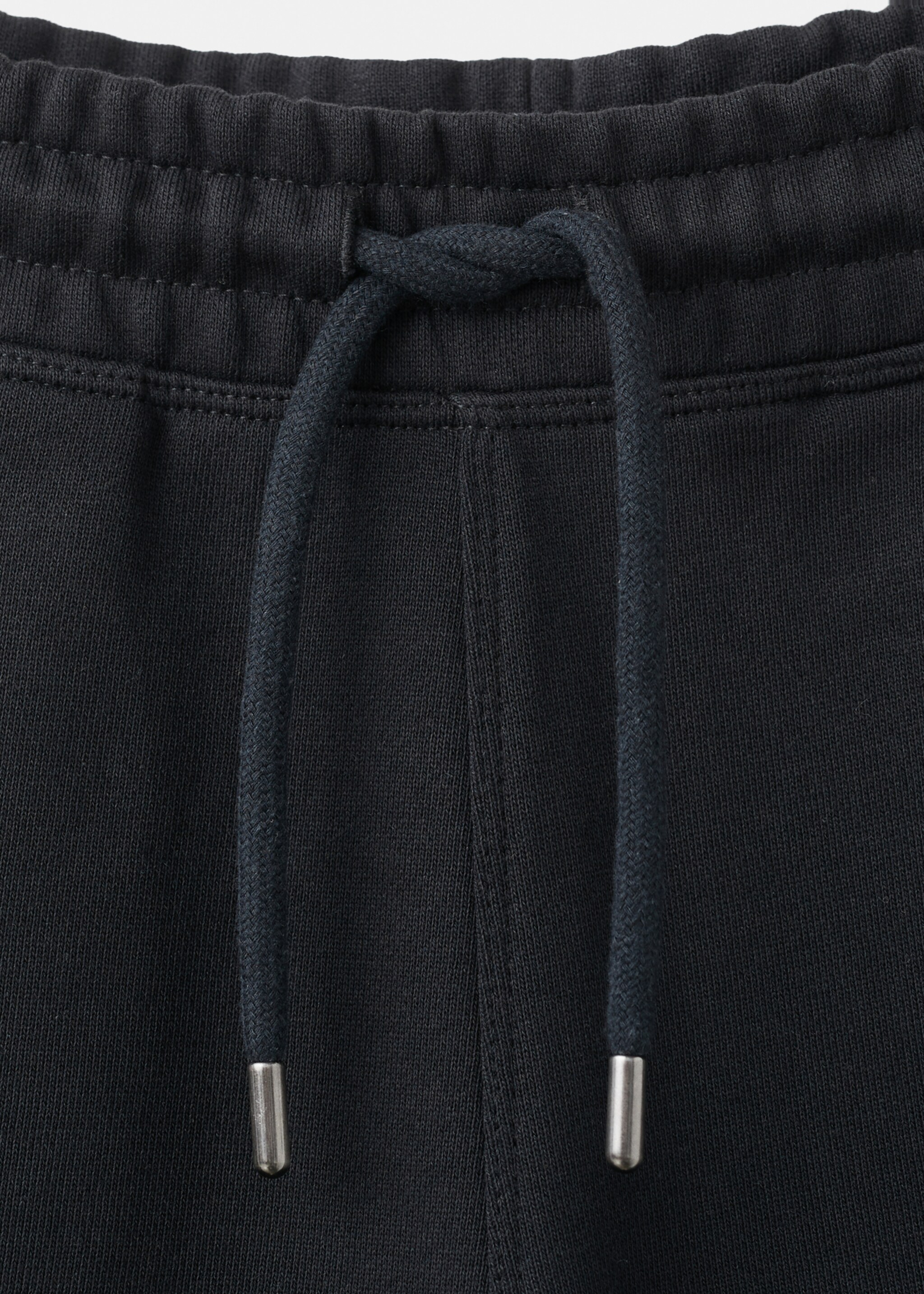 Bermuda jogger 100 % coton - Détail de l'article 8, Bleu marine. Ref: 27055964-00.
