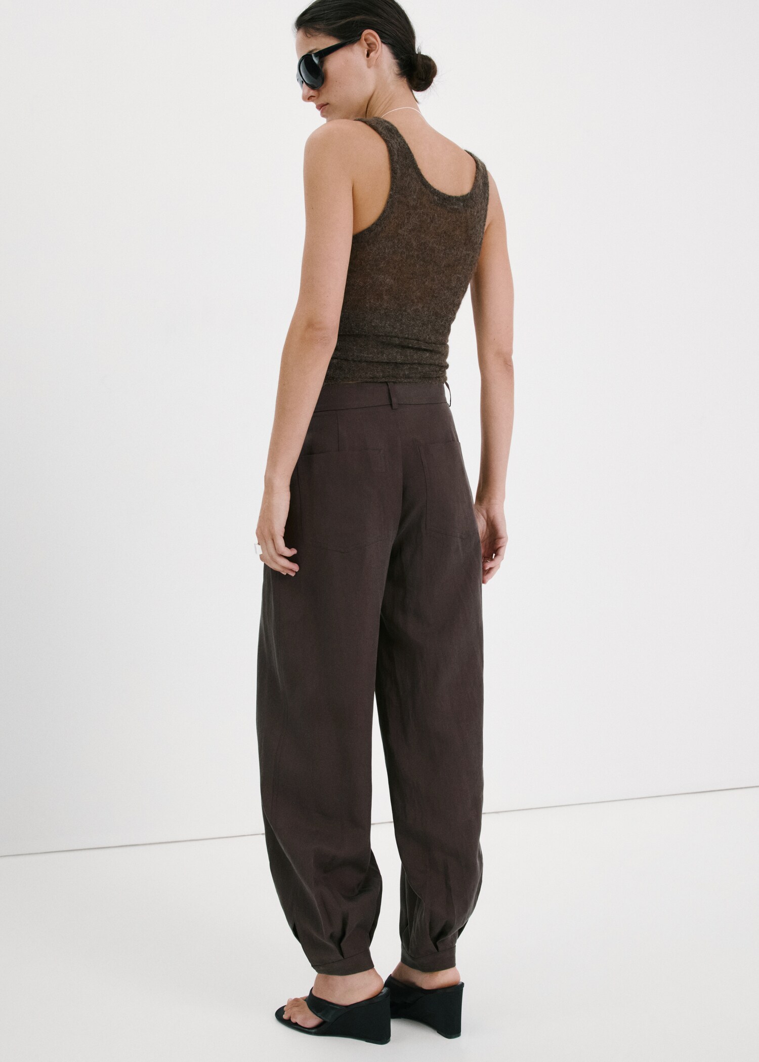 Pantalon bouffant lyocell - Verso de l’article