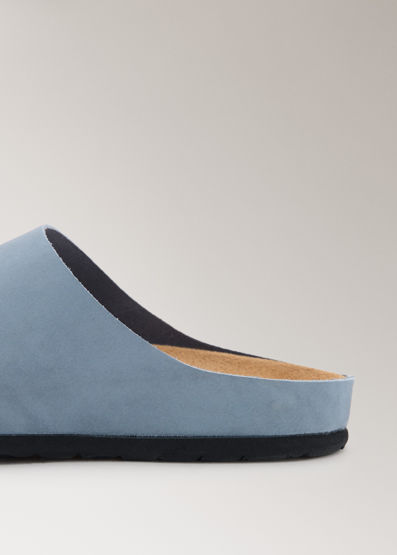 Minimalist leather clogs - Details of the article 1