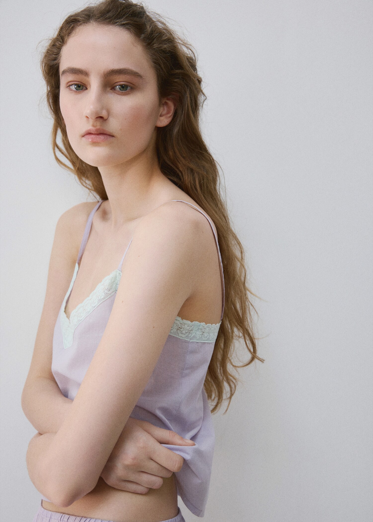 بلوزة بيجاما 100% قطن - تفاصيل المنتج 1