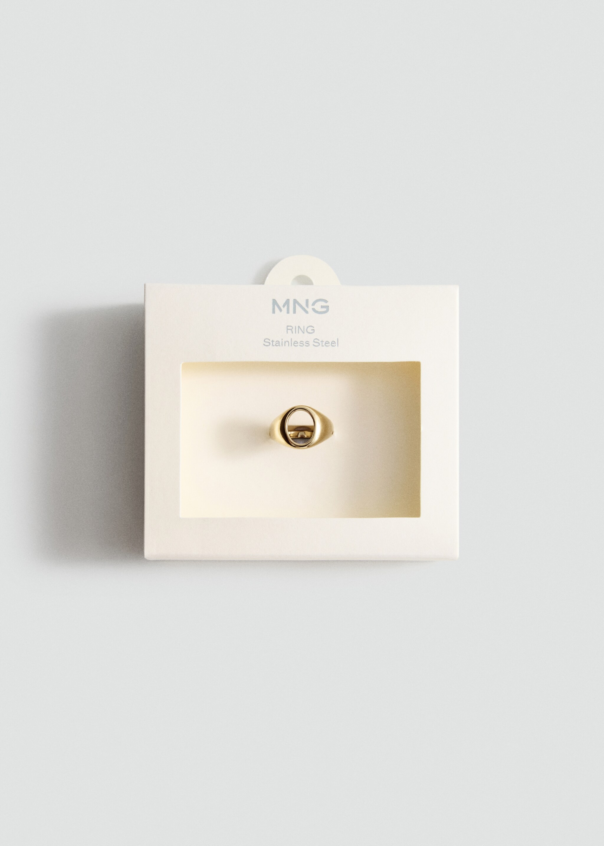 Chevalière acier inoxydable - Détail de l'article 1, Or. Ref: 27055976-00.