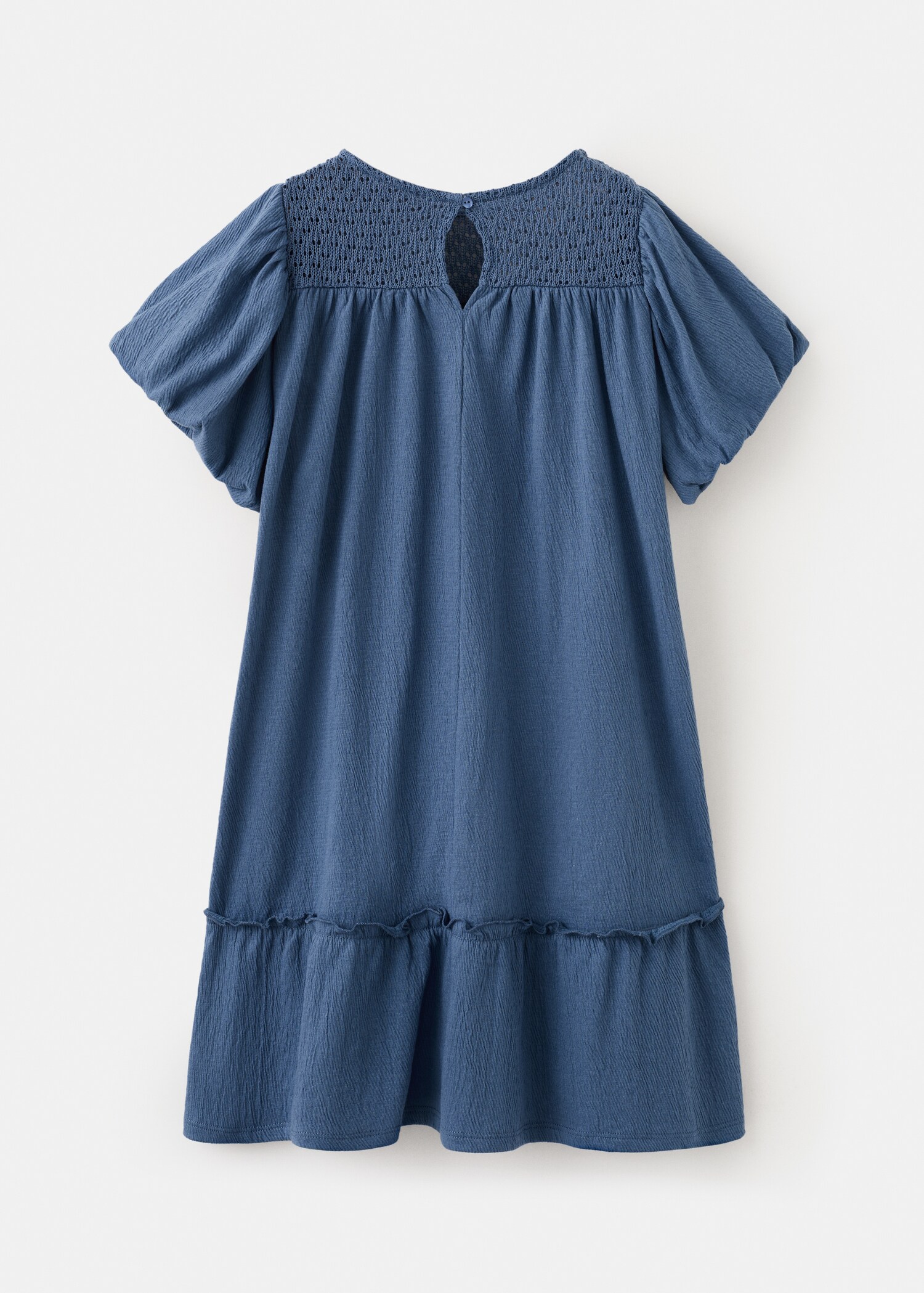 Short cotton dress - Reverse of the article