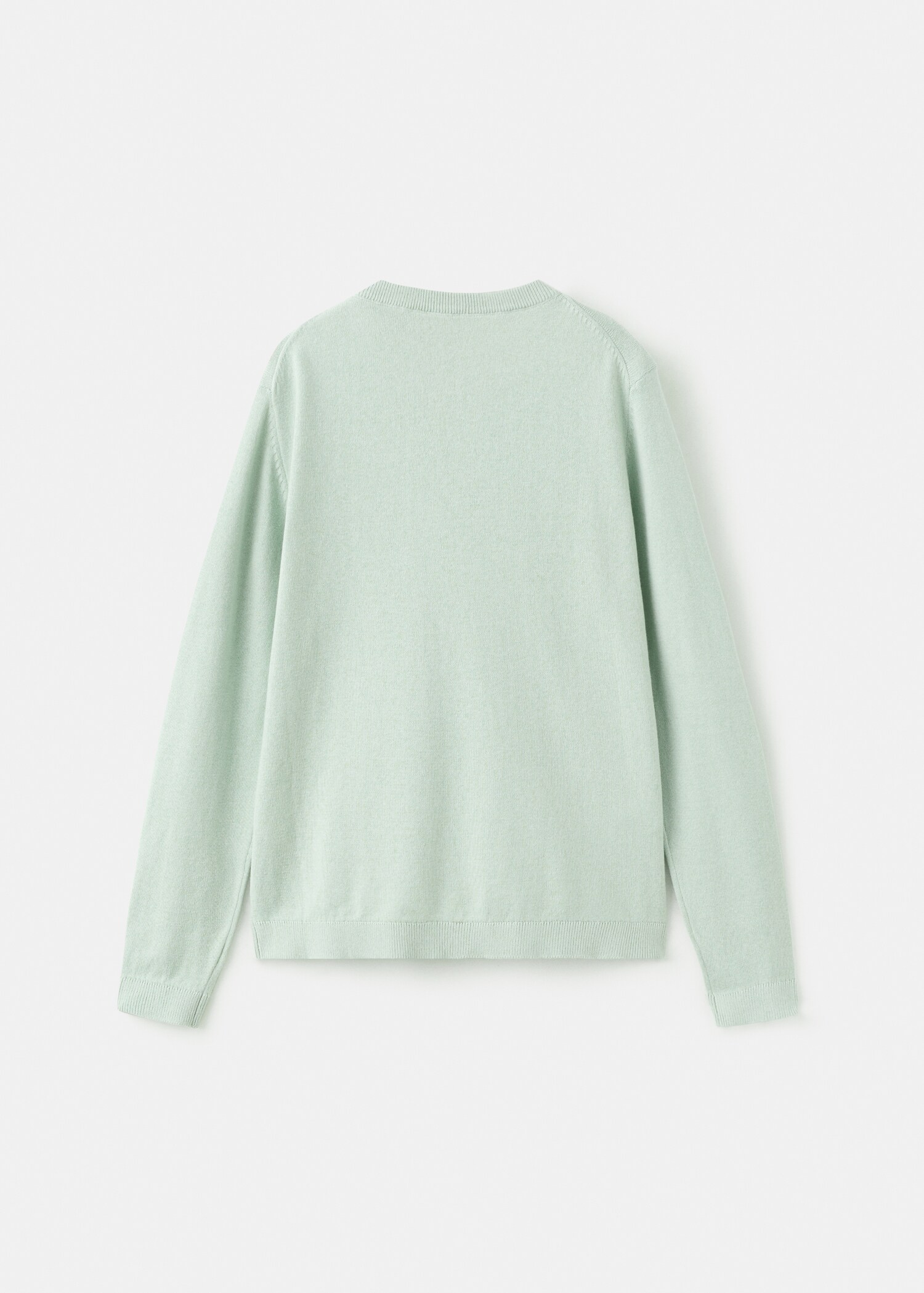 Cotton sweater - Reverse of the article