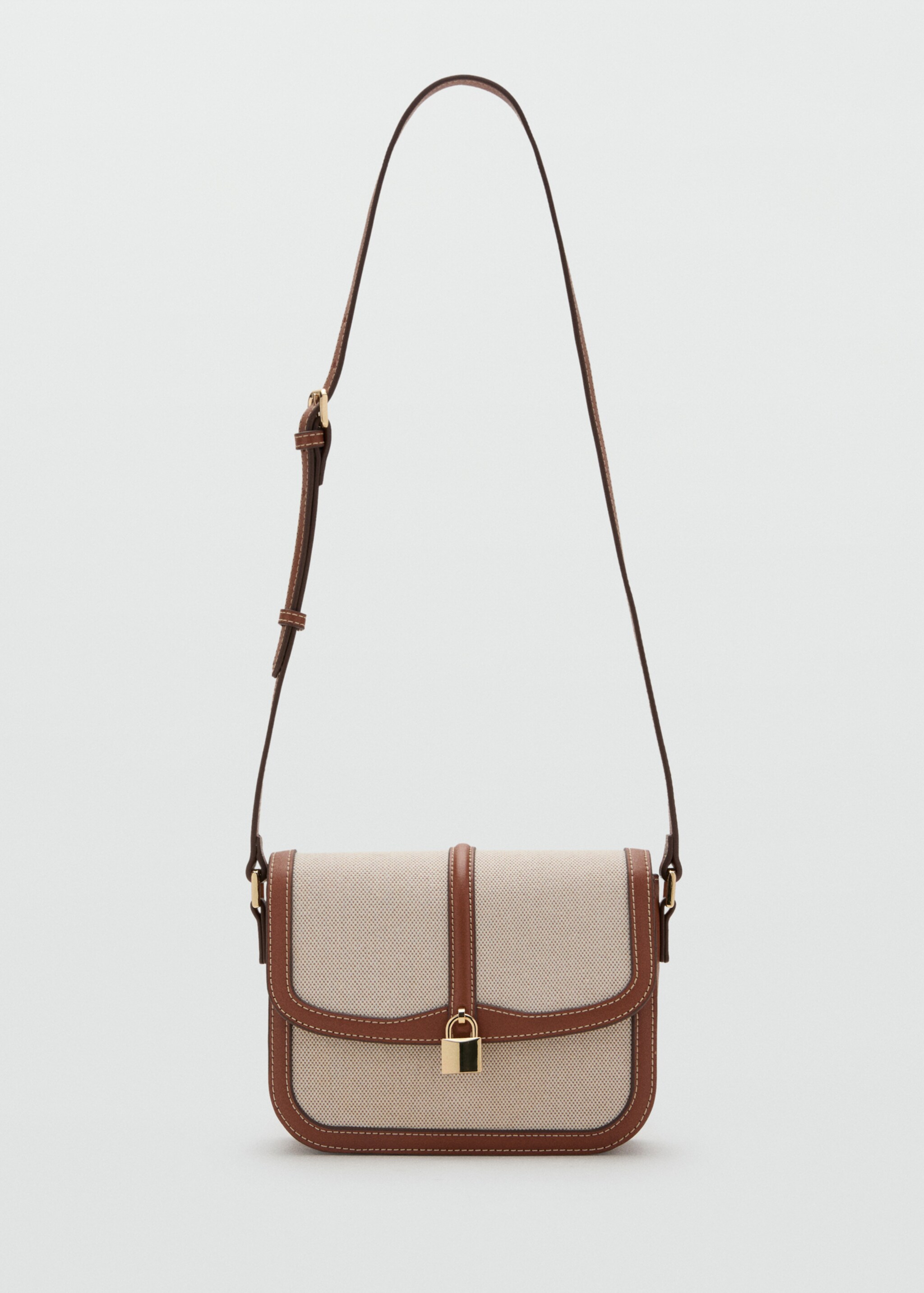 Textured crossbody bag - Article without model, Leather. Ref: 27055985-00.