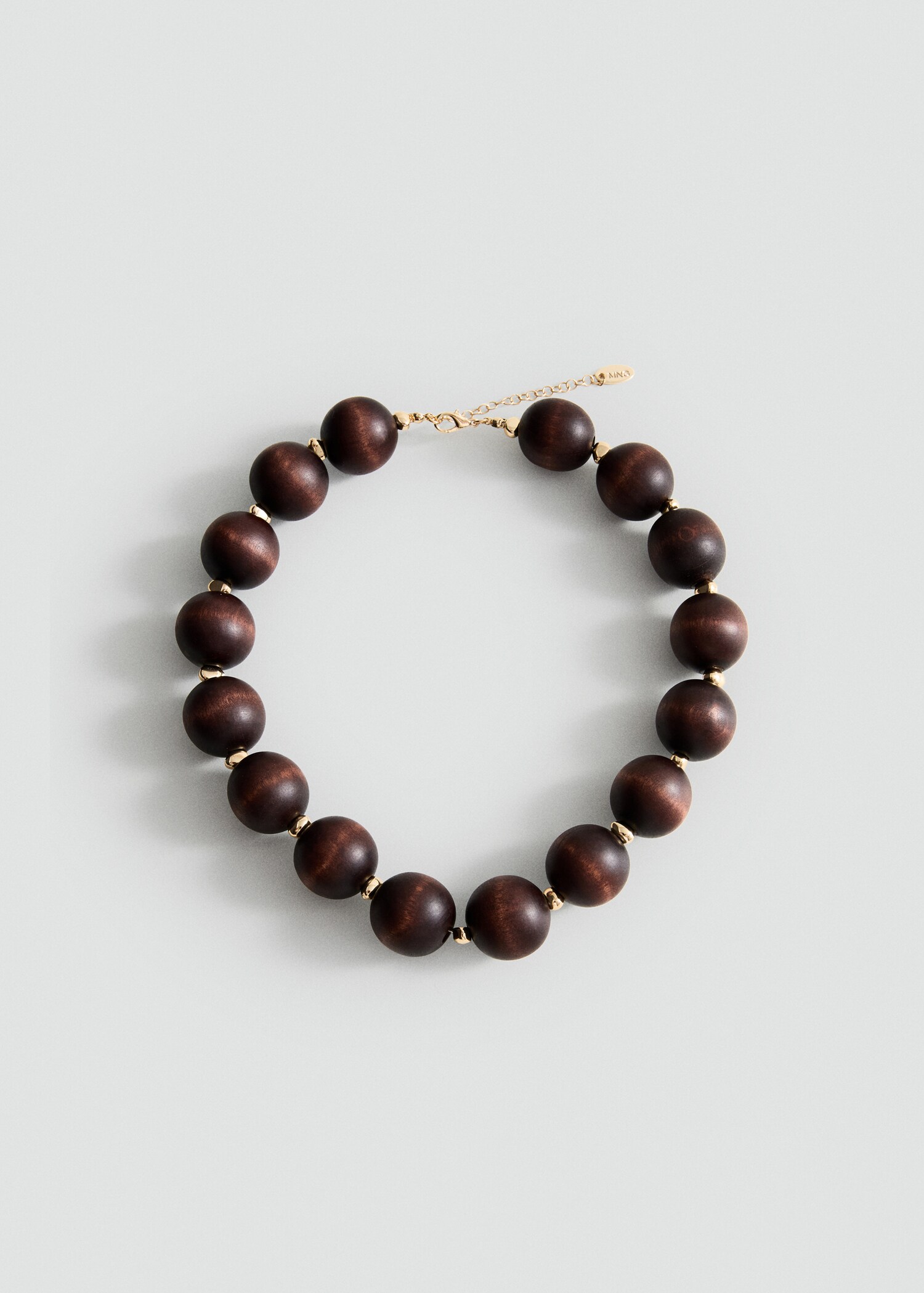 Wooden ball necklace - Article without model