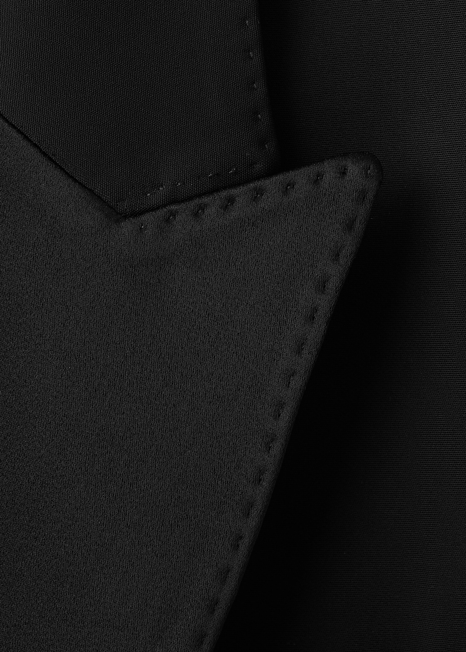 Topstitched lapel blazer - Details of the article 8