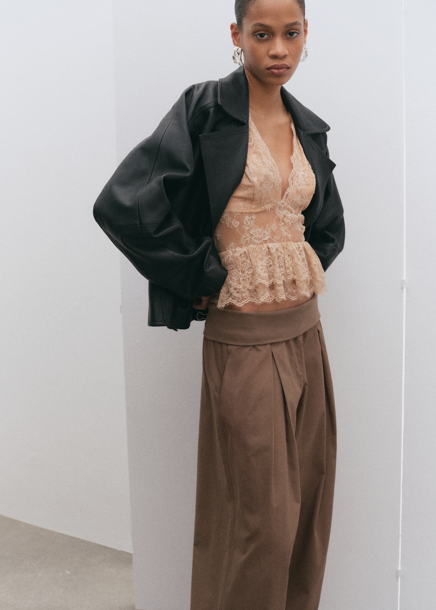 Yüksek belli balon pantolon - Ürün detayı 1