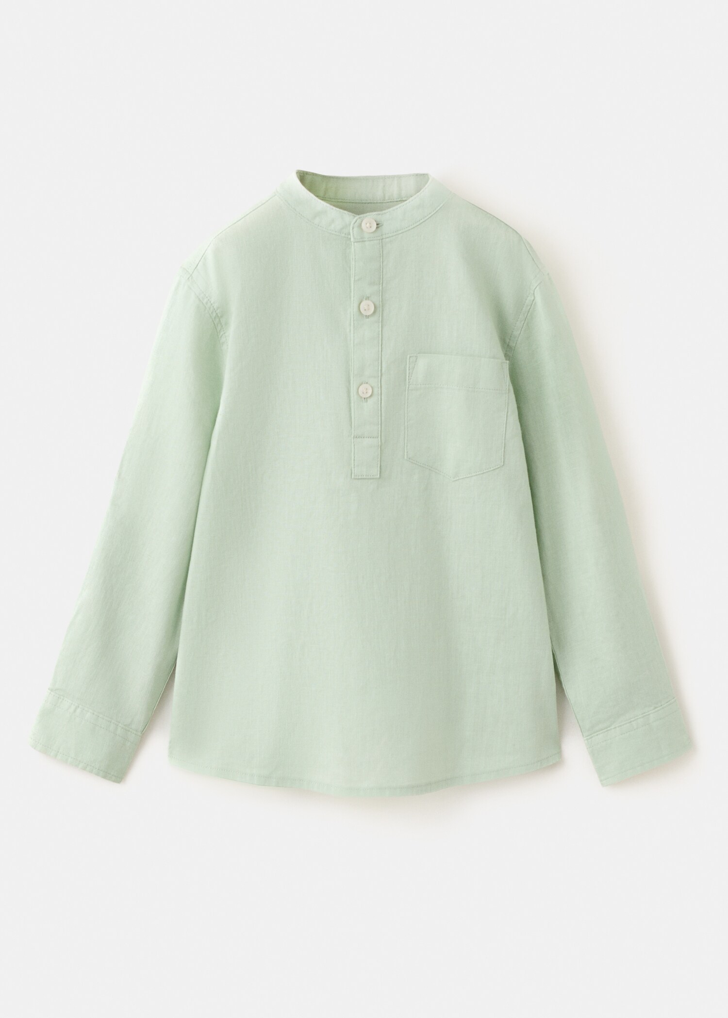 Pocket linen shirt - Article without model