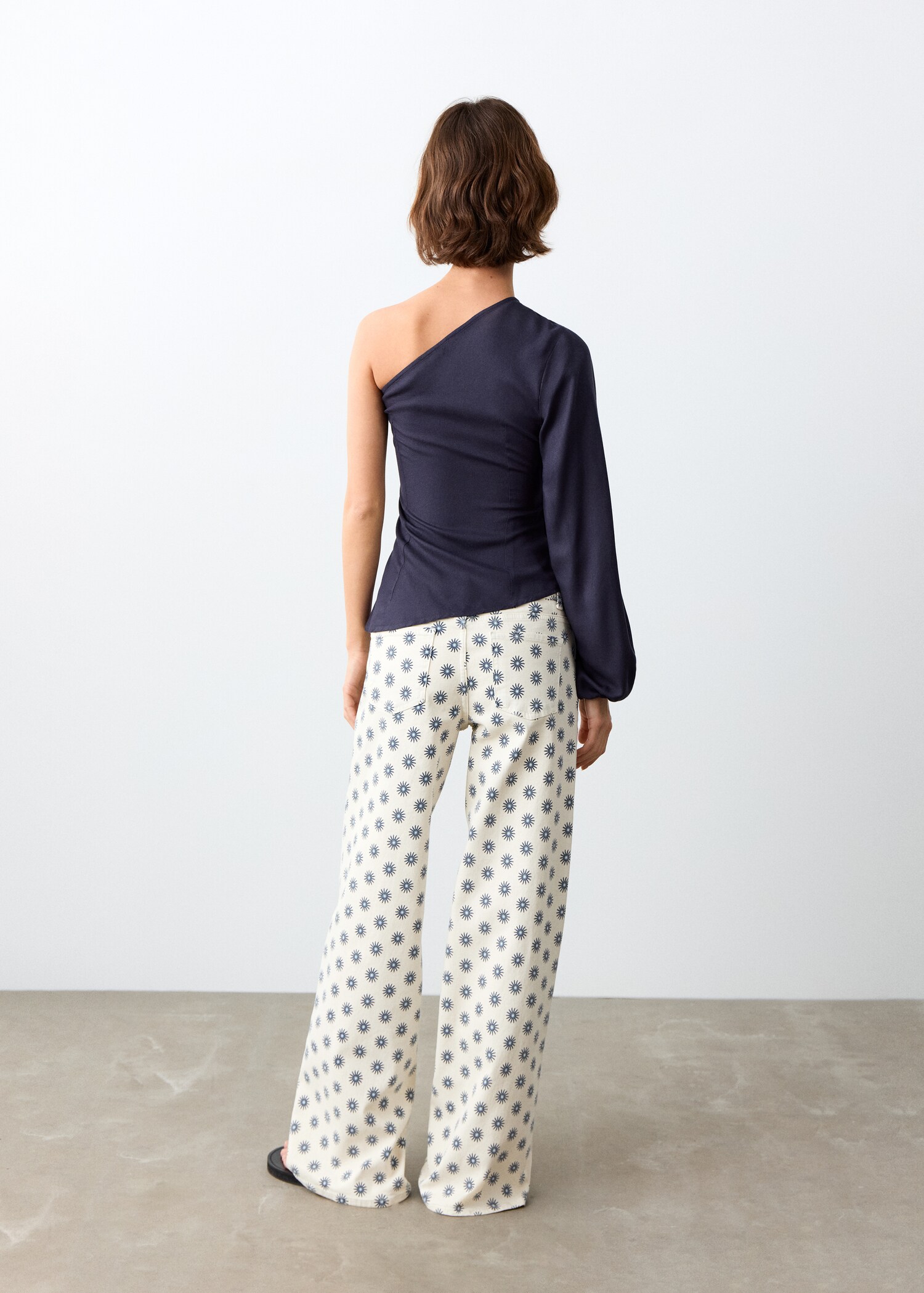 Jean wideleg imprimé - Verso de l’article