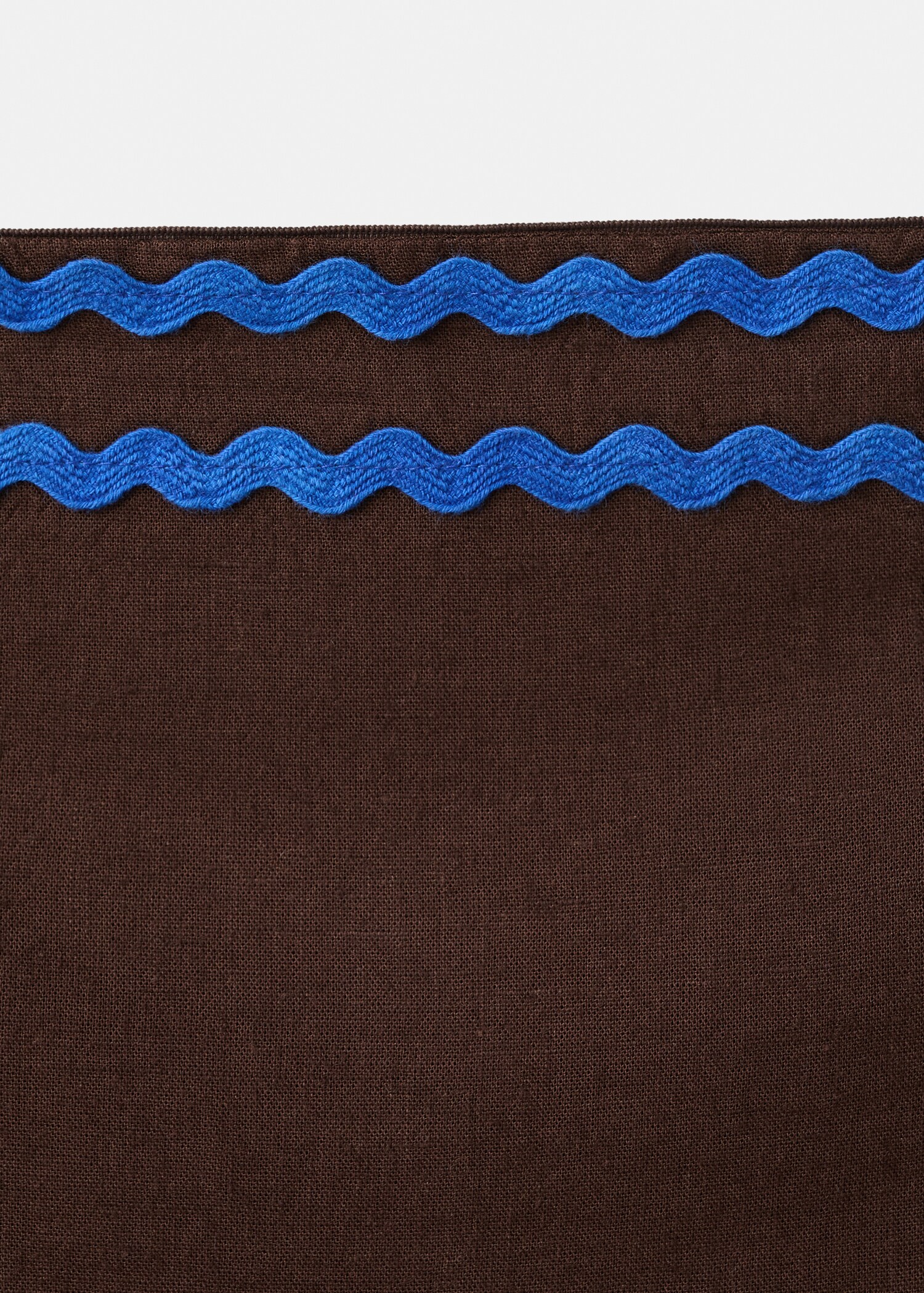 콘트라스트 디테일 반도 탑 - 상품 내역: 8