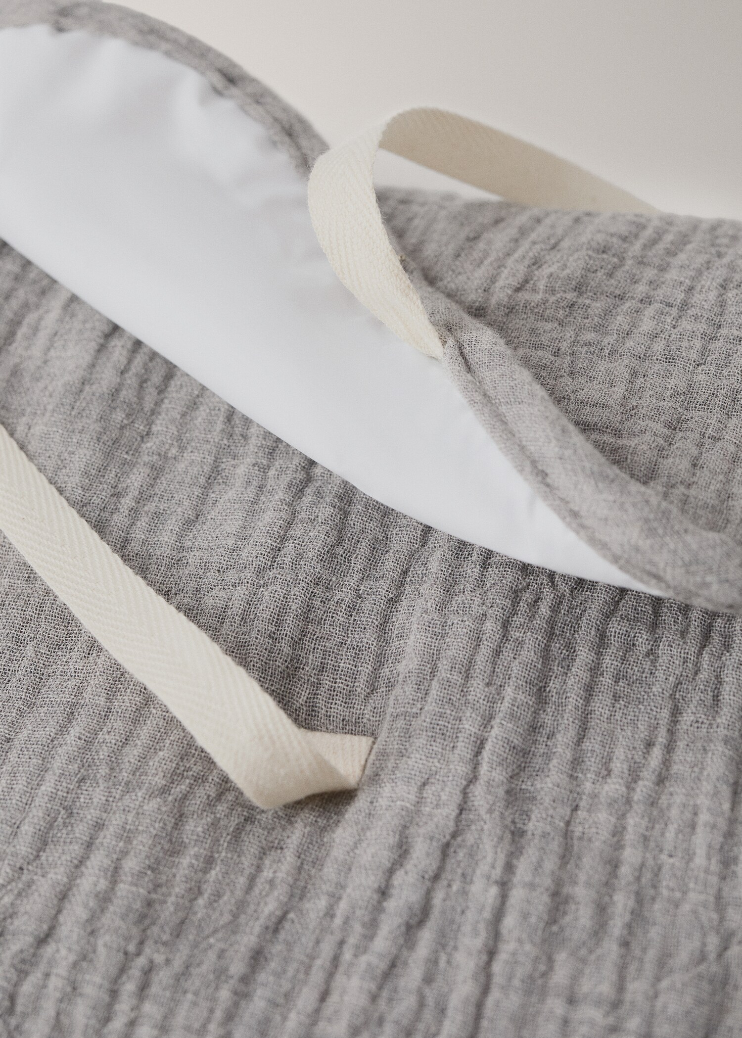 Baby changing mat in cotton gauze - Details of the article 2