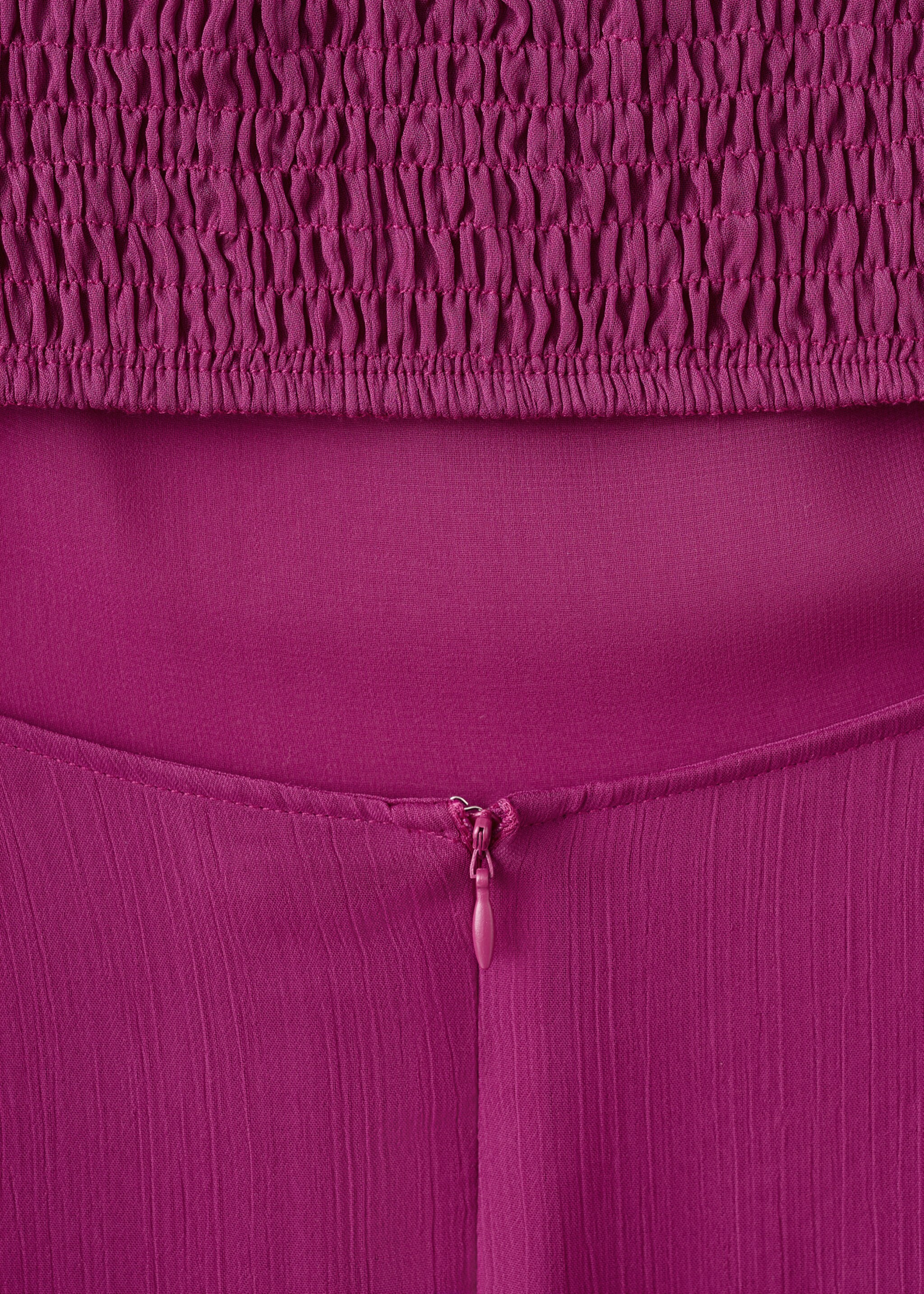 Dress nuria - Details of the article 0, Fuchsia. Ref: 27056361-00.