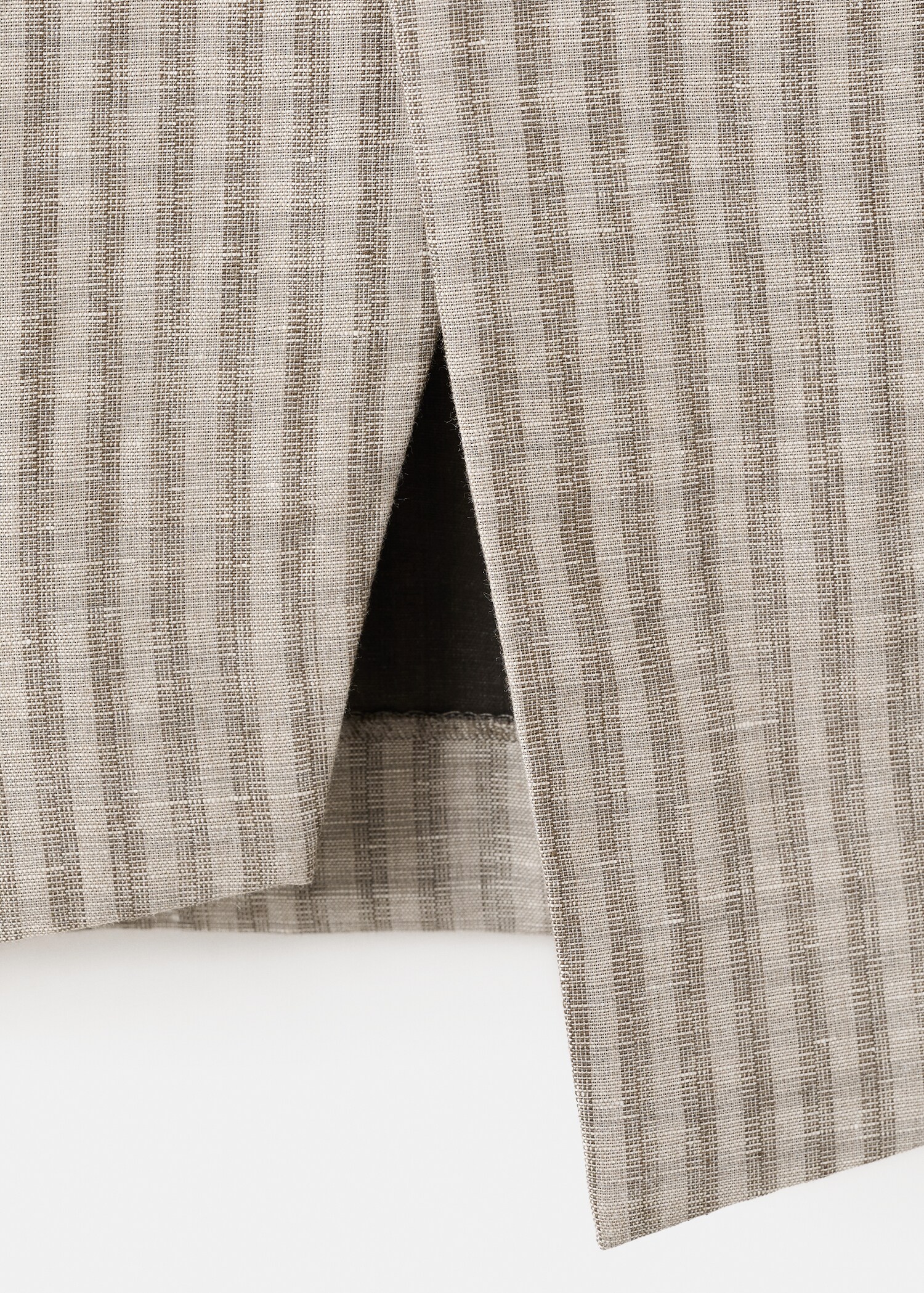 Check wrap skirt - Details of the article 0