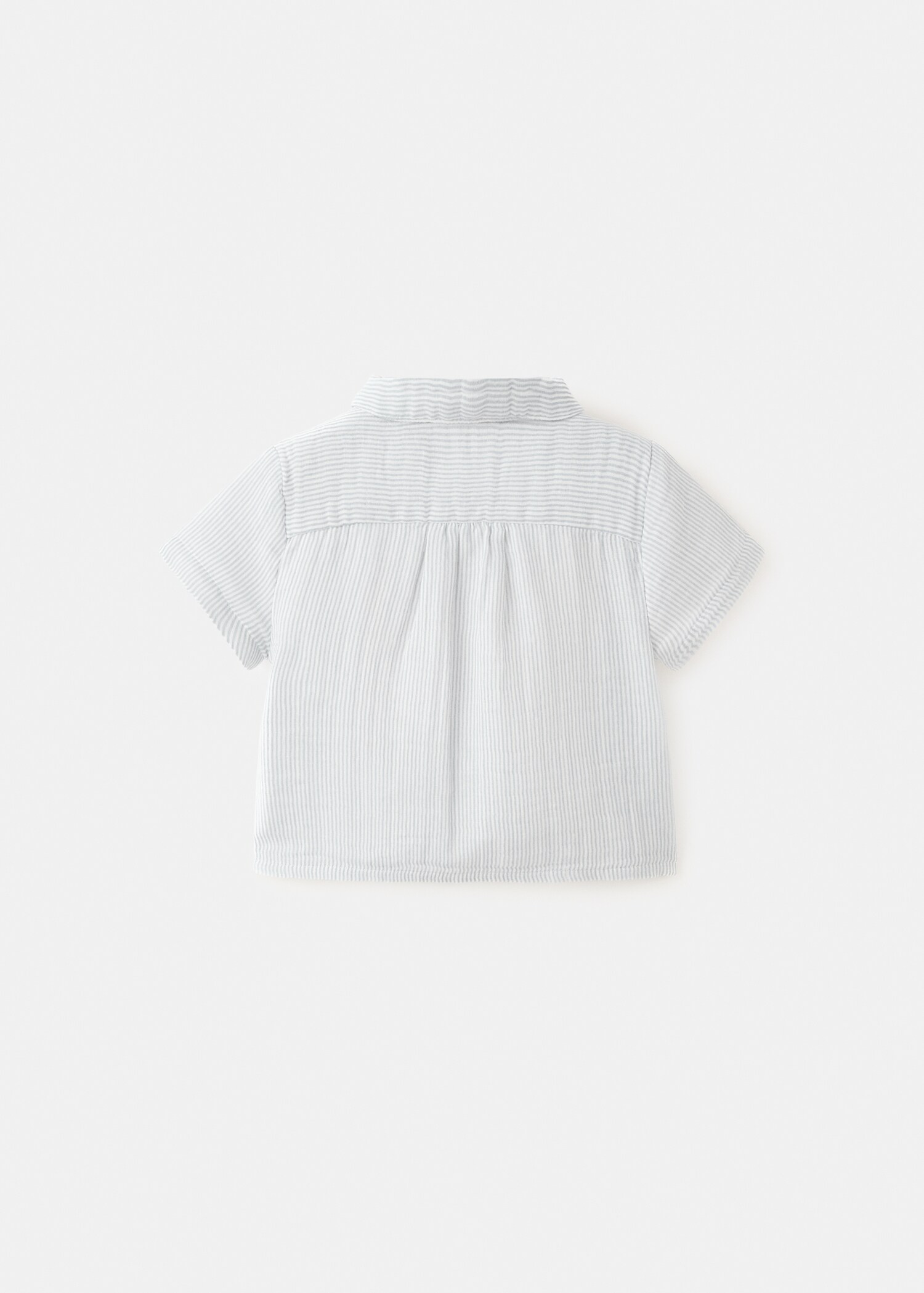 Chemise coton rayures - Verso de l’article
